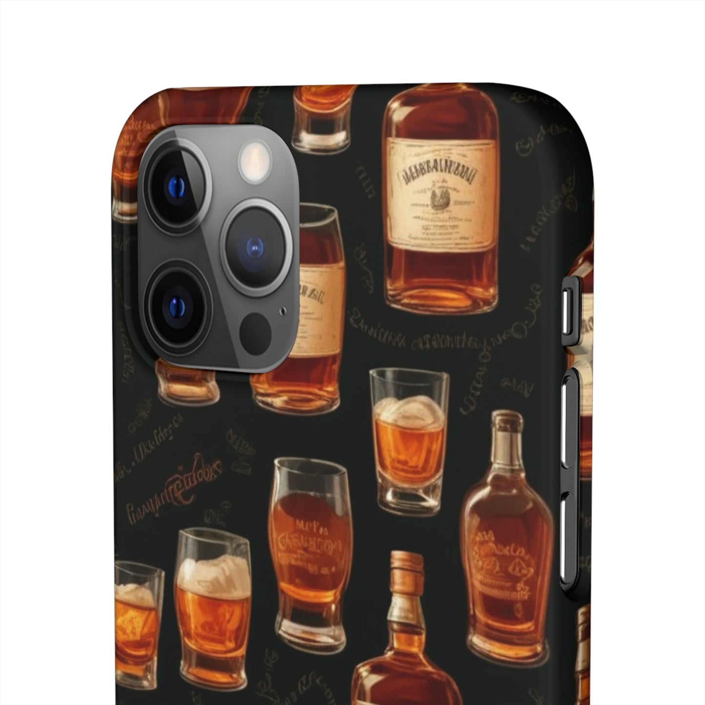 Whiskey Pattern Snap Cases