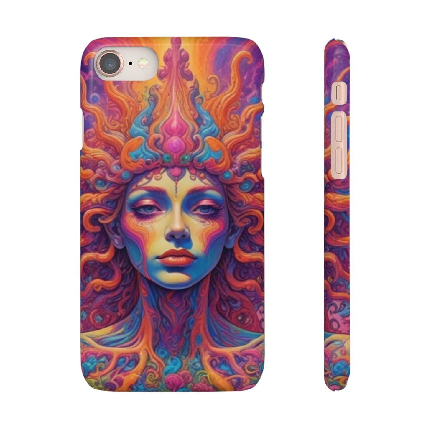 Trippy Pattern Snap Cases