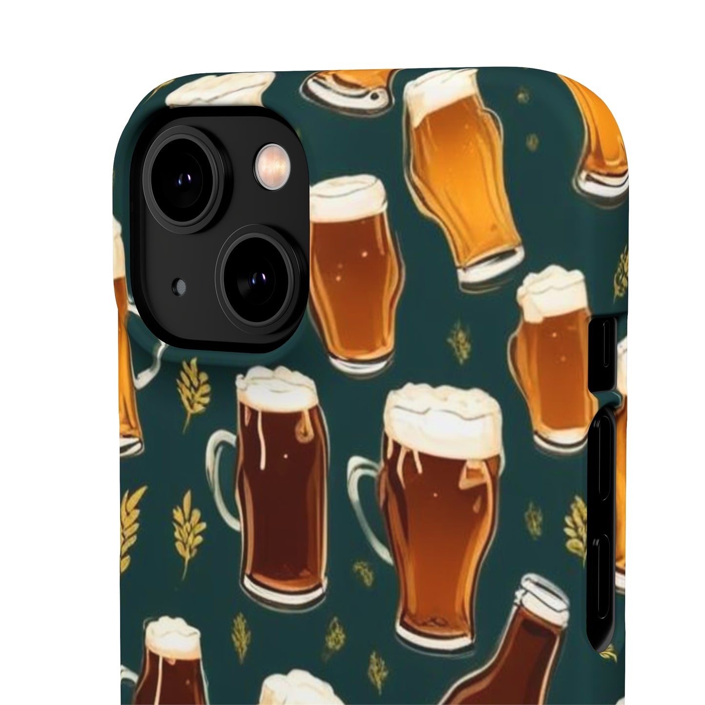 Beer Pattern Snap Cases