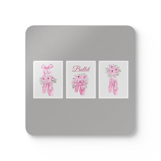Ballet Corkwood Coaster Set