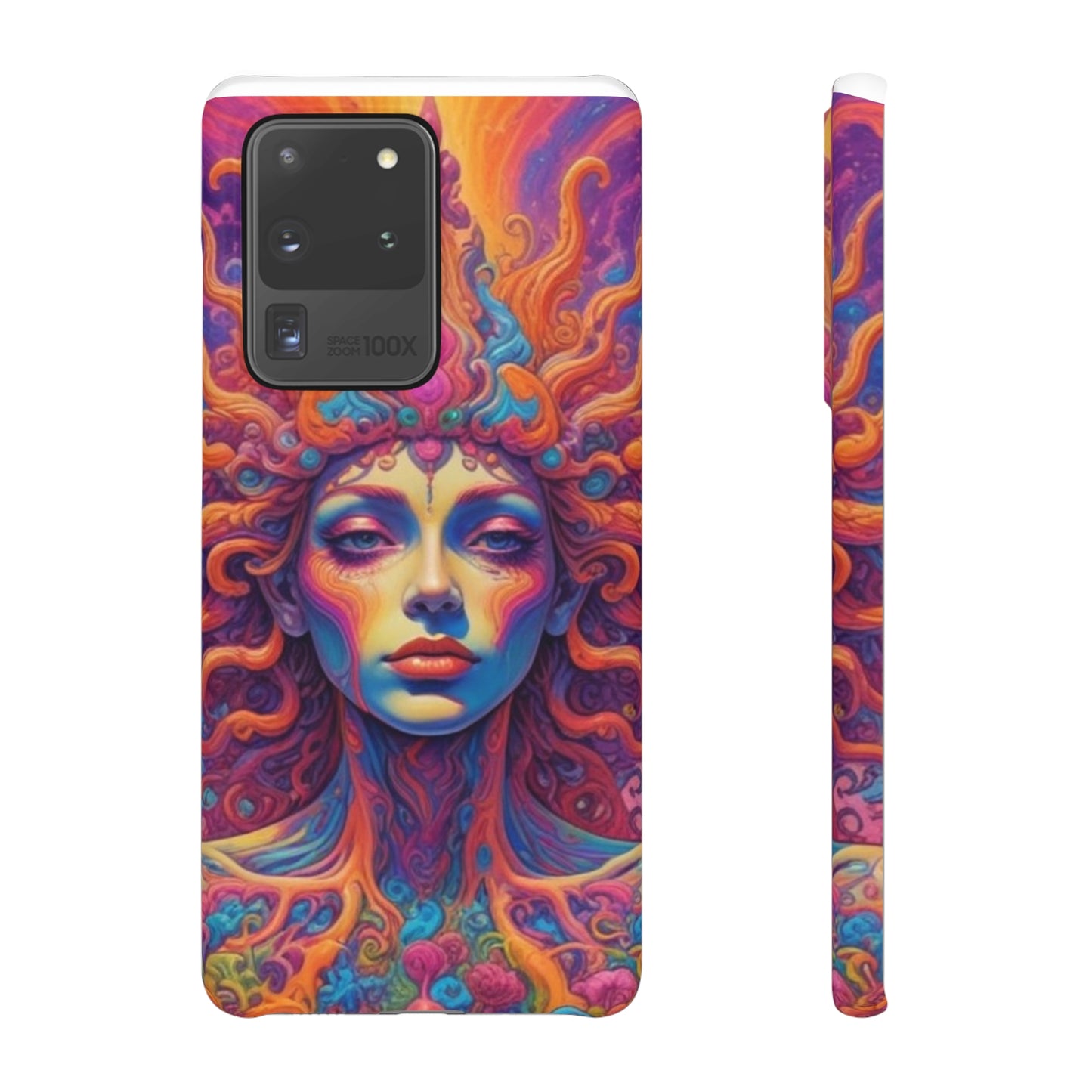 Trippy Pattern Snap Cases
