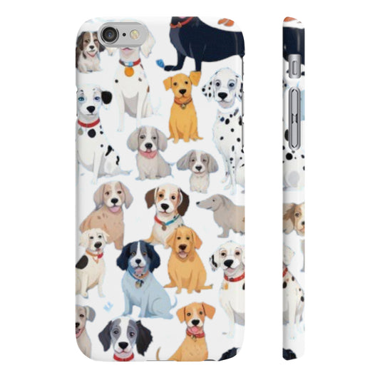 Plenty Of Dogs Wpaps Slim Phone Cases