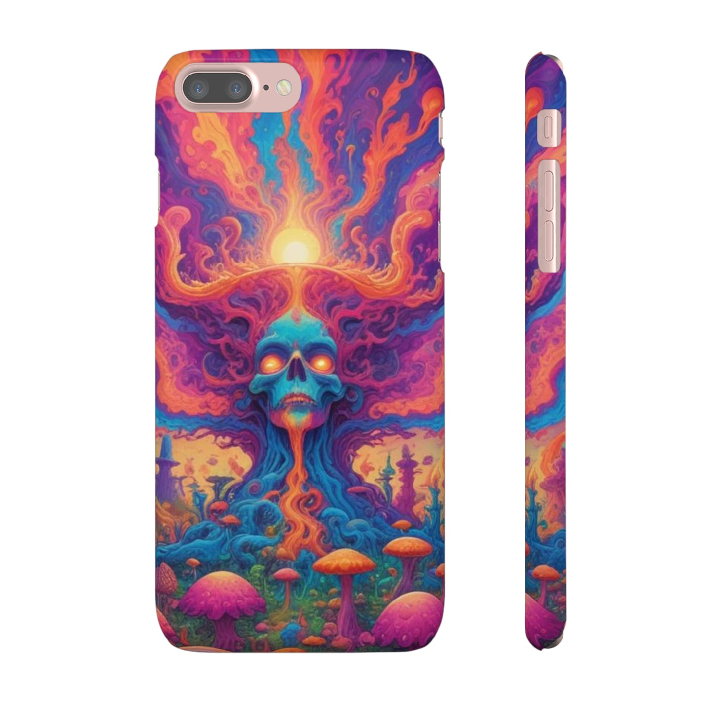 Trippy Pattern Snap Cases