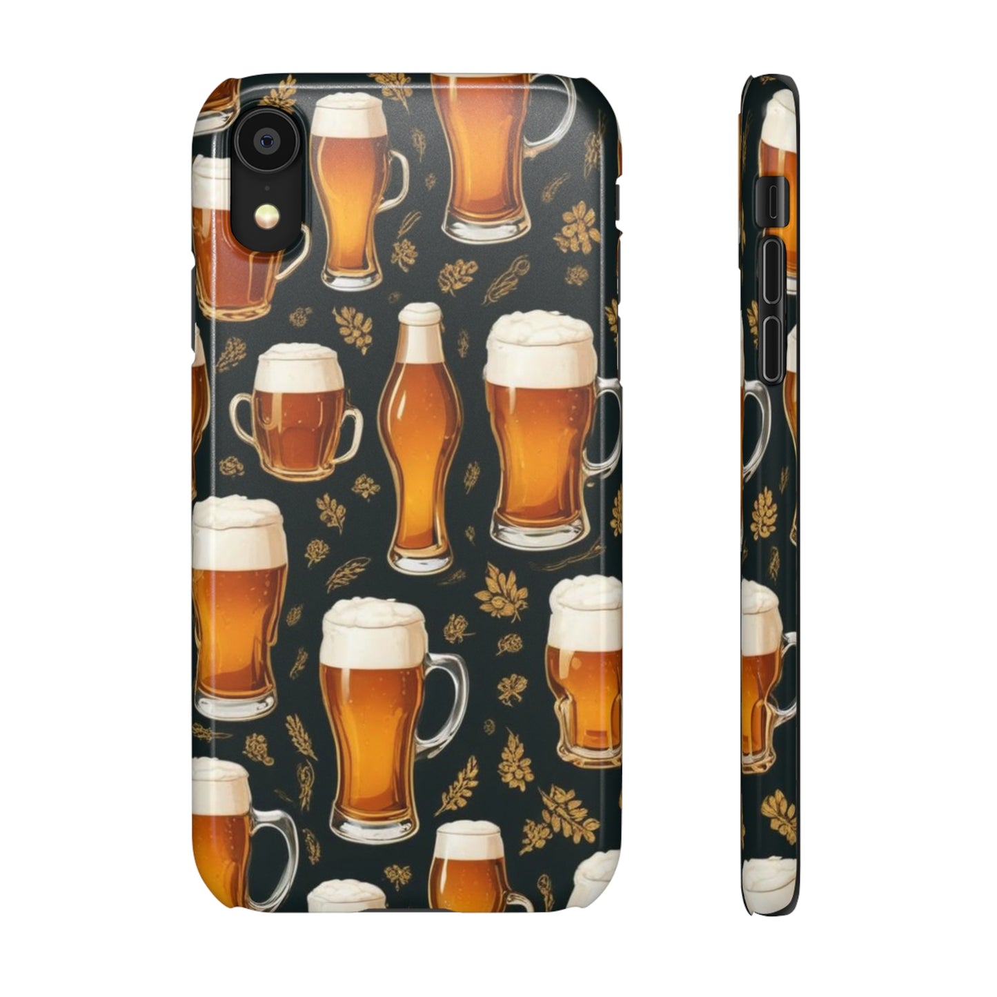 Beer Pattern Snap Cases