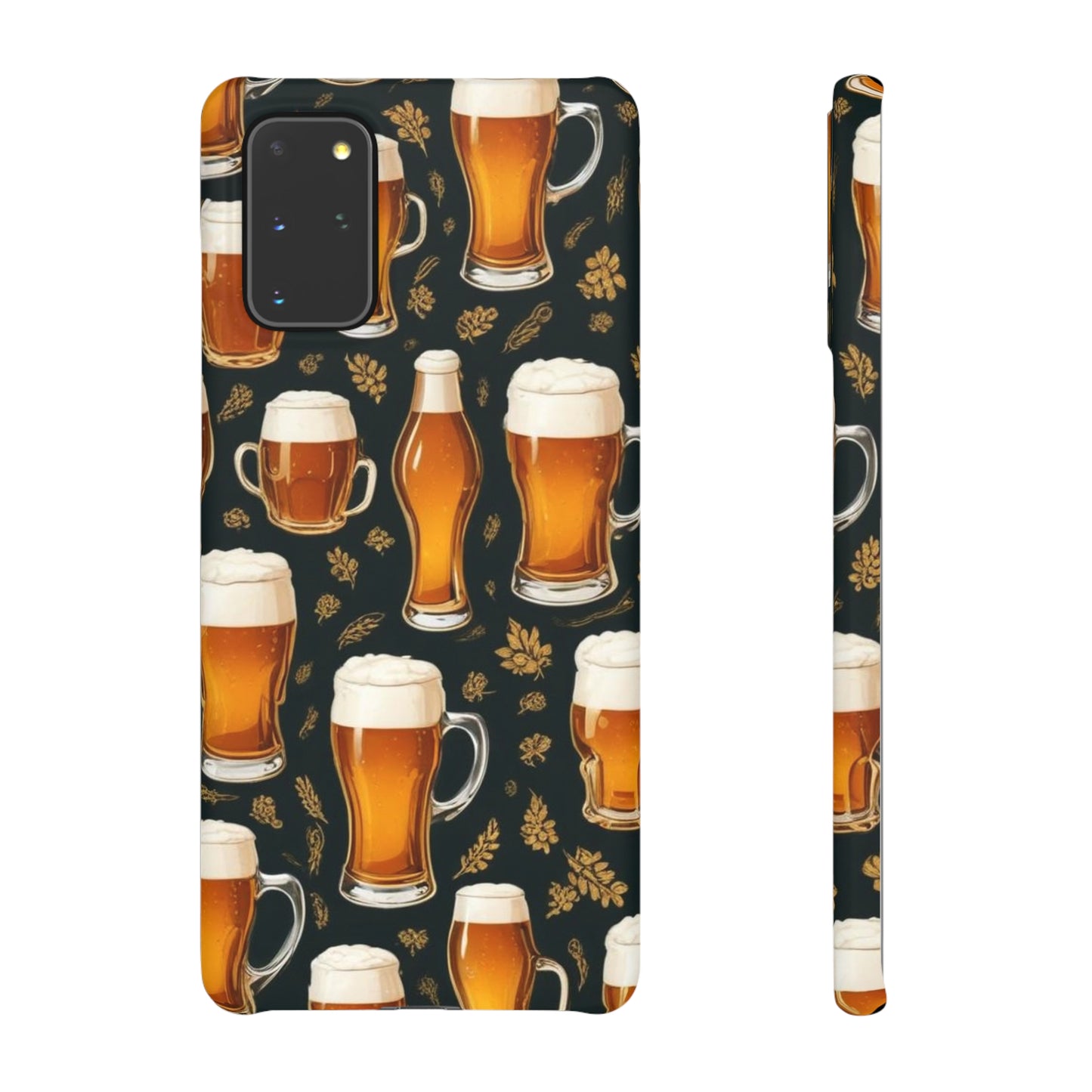 Beer Pattern Snap Cases