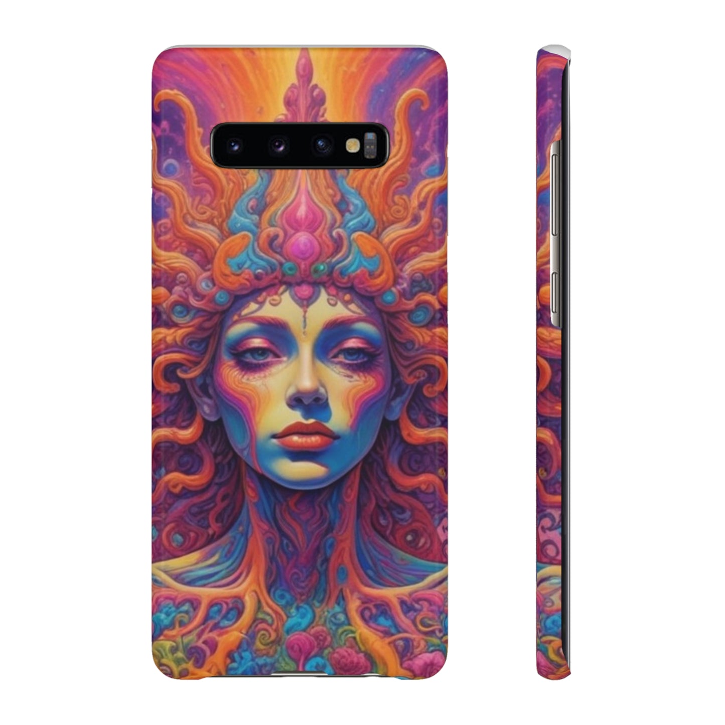 Trippy Pattern Snap Cases