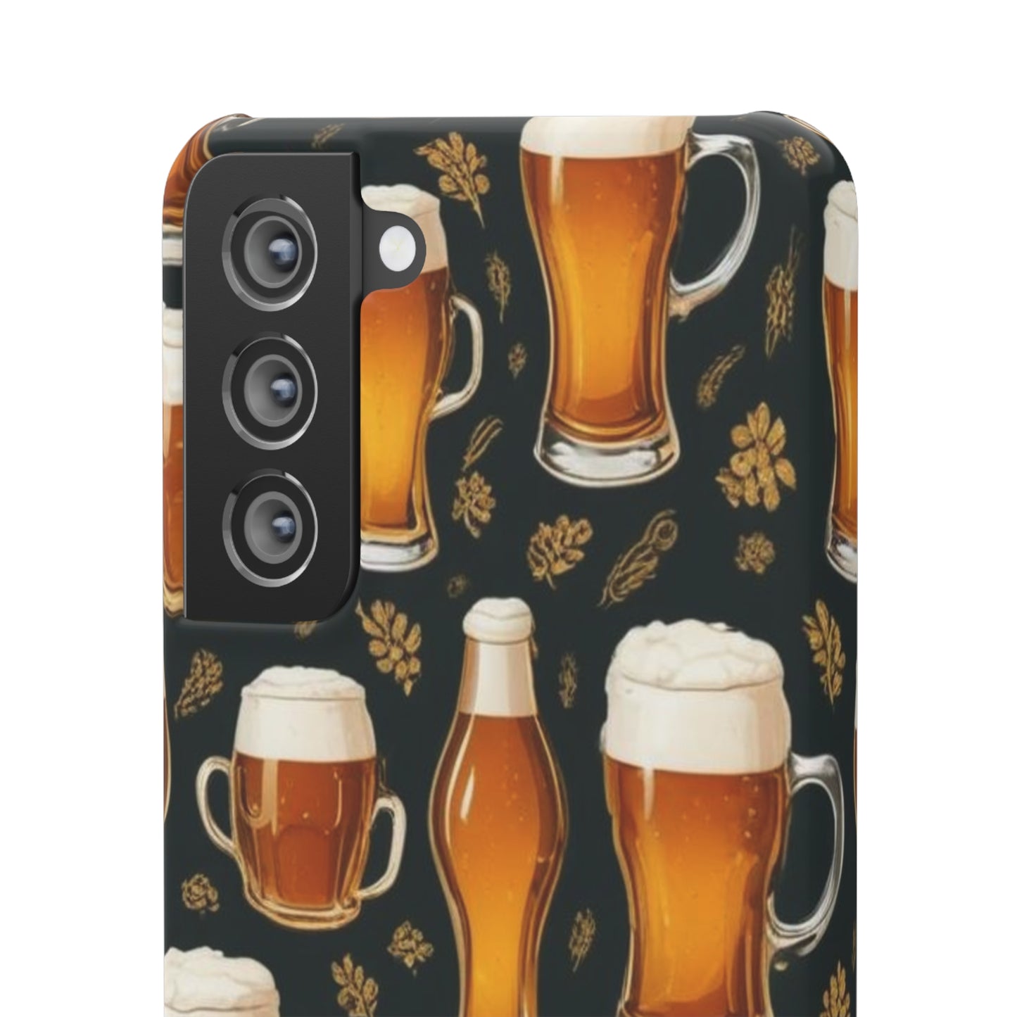 Beer Pattern Snap Cases