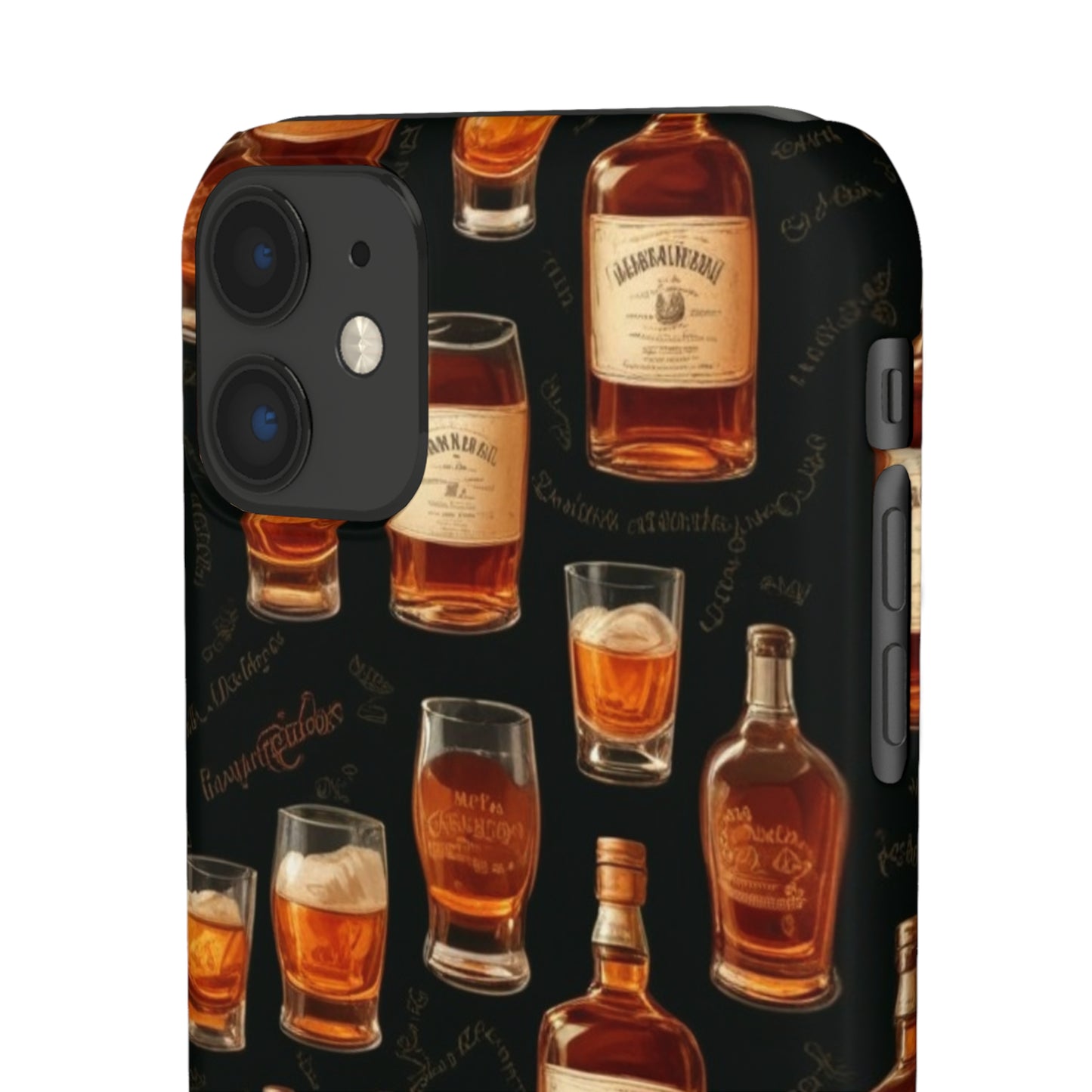 Whiskey Pattern Snap Cases