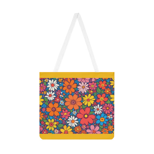 Hippie Pattern Shoulder Tote Bag (AOP)