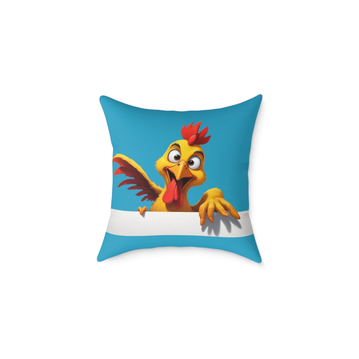 Squark Square Poly Canvas Pillow