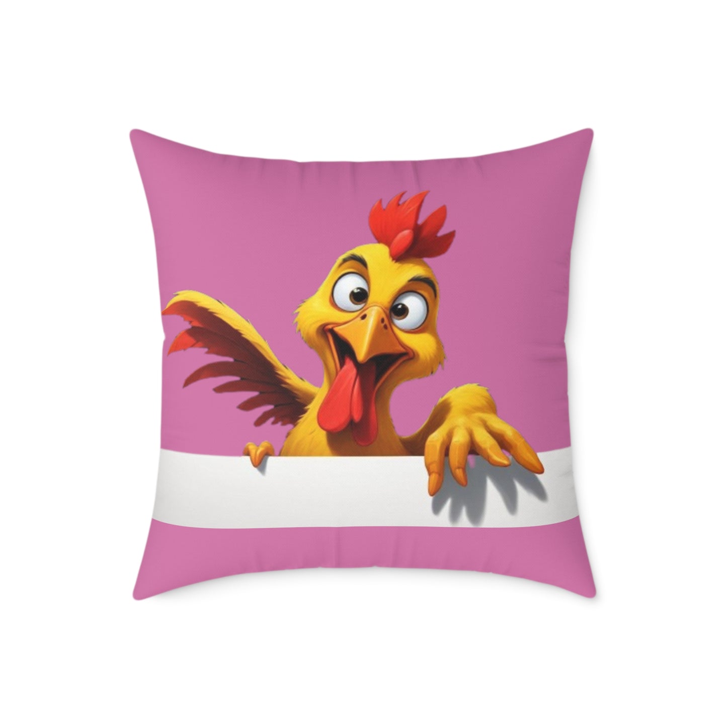 Squark Square Poly Canvas Pillow
