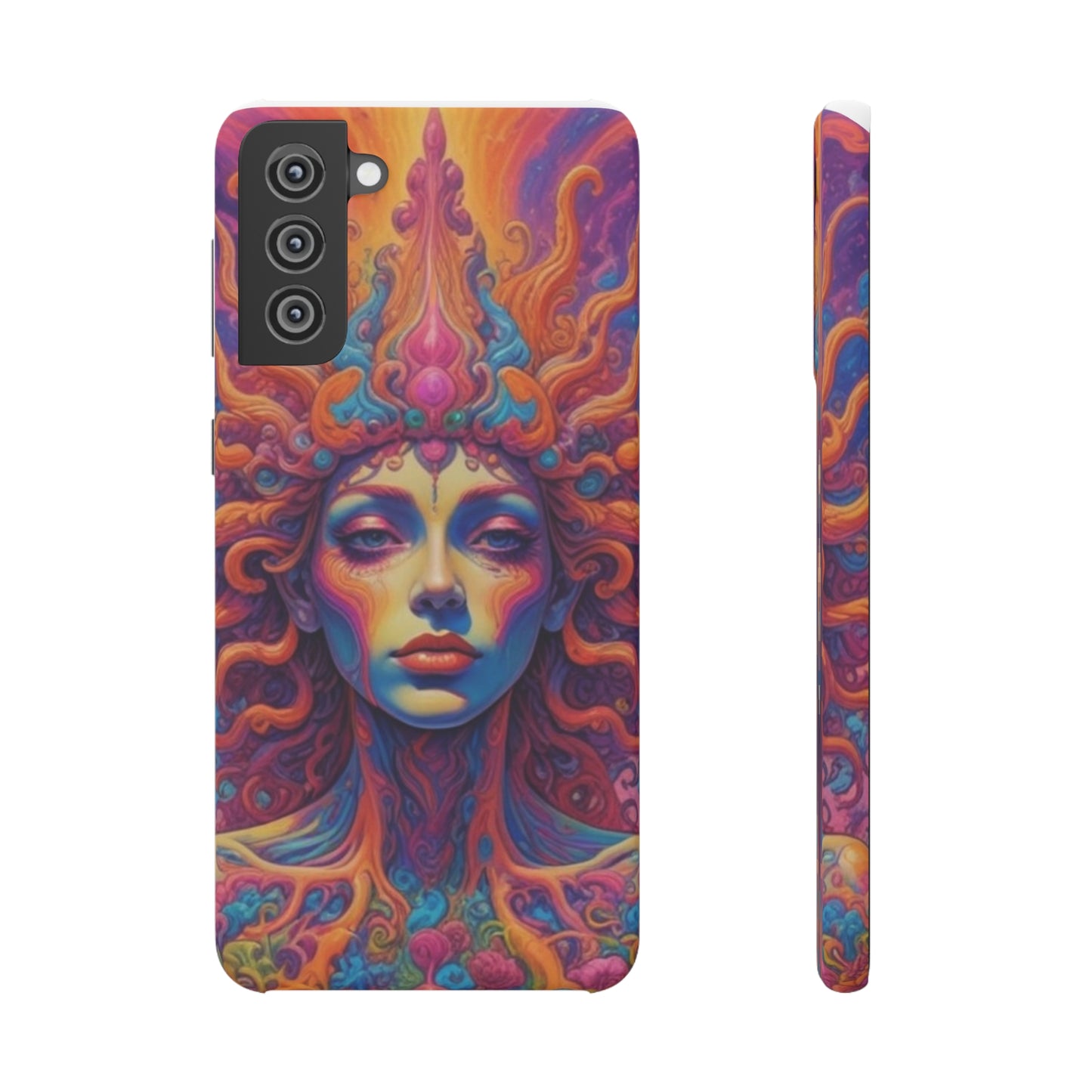 Trippy Pattern Snap Cases