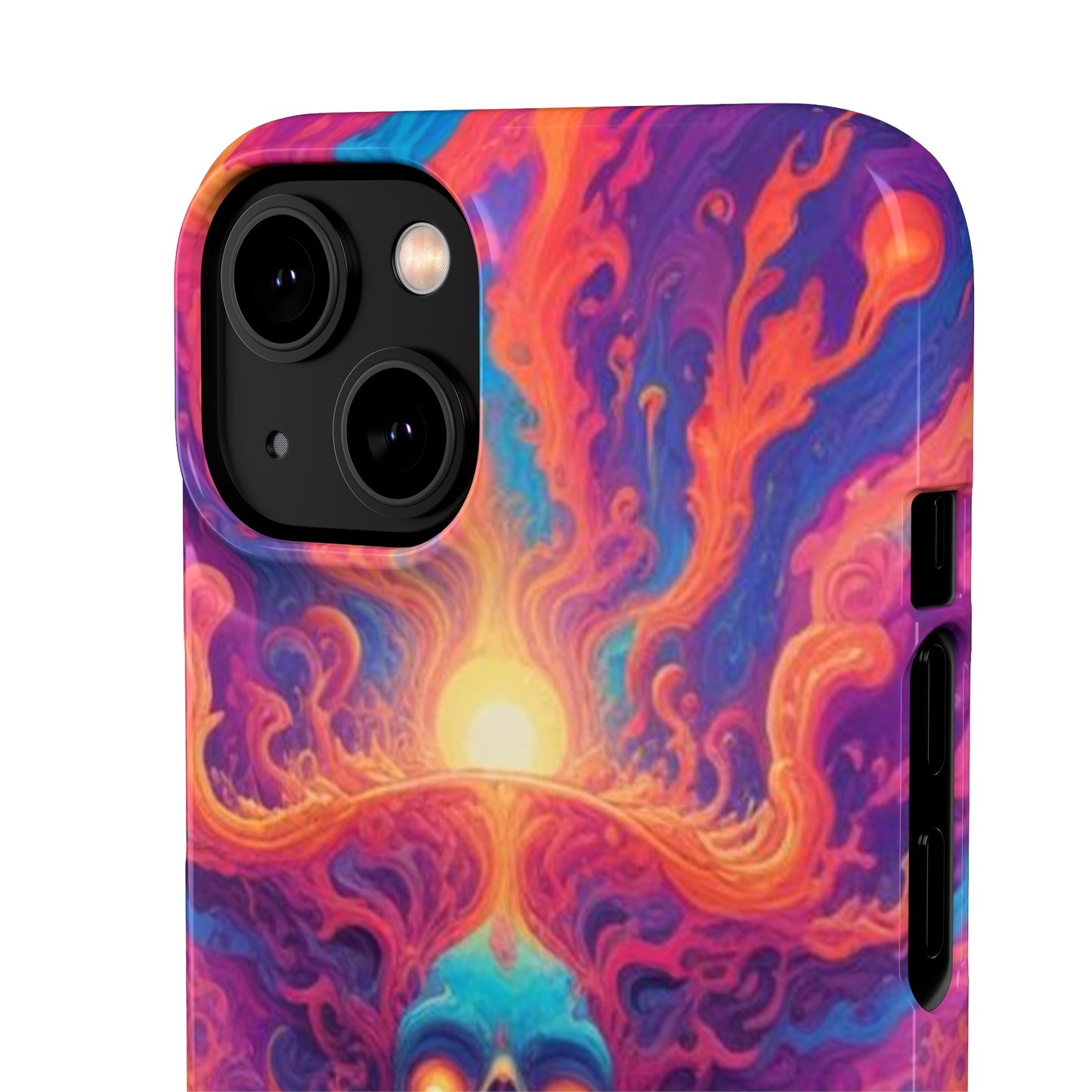 Trippy Pattern Snap Cases