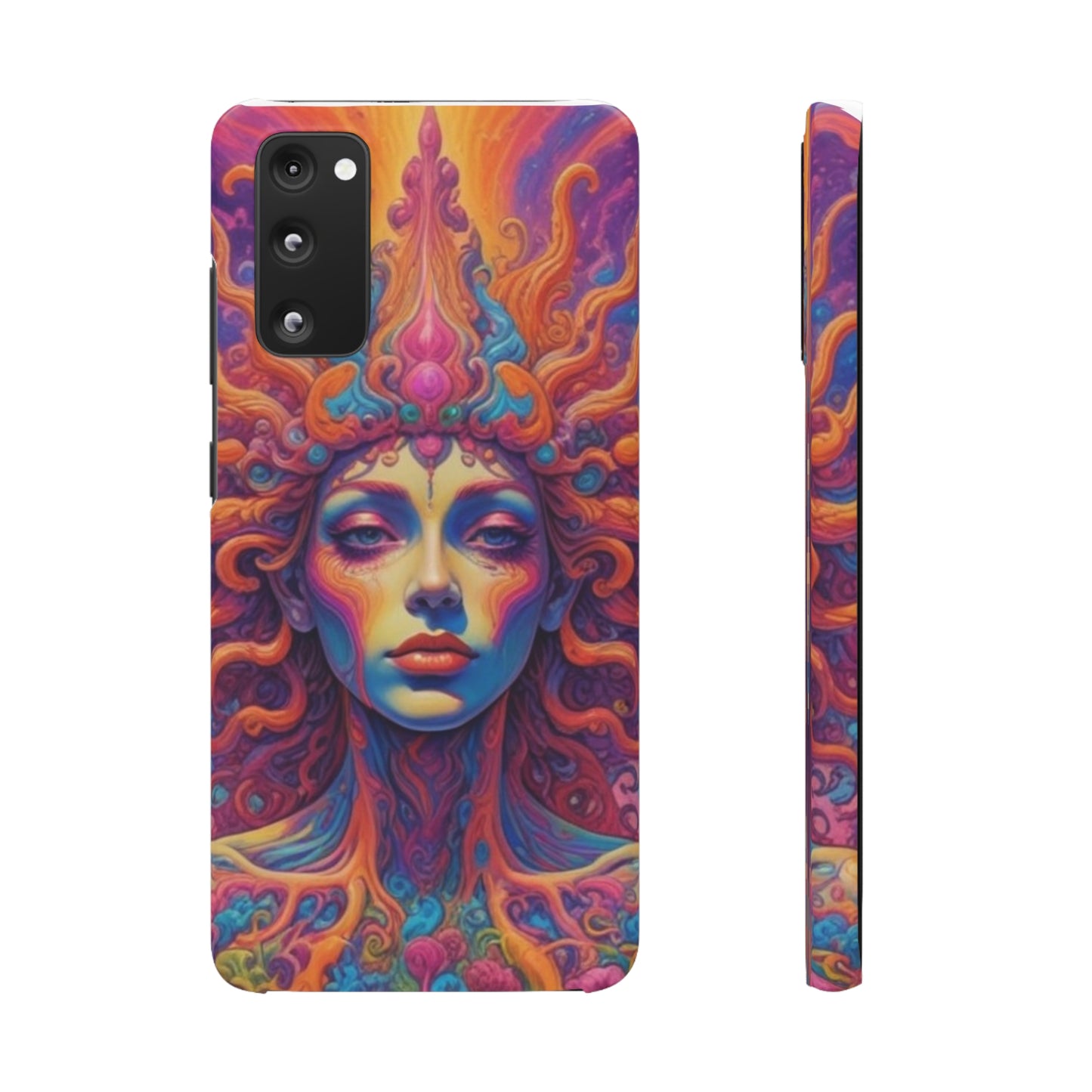 Trippy Pattern Snap Cases