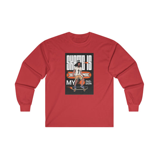 Skateboarder Unisex Ultra Cotton Long Sleeve Tee