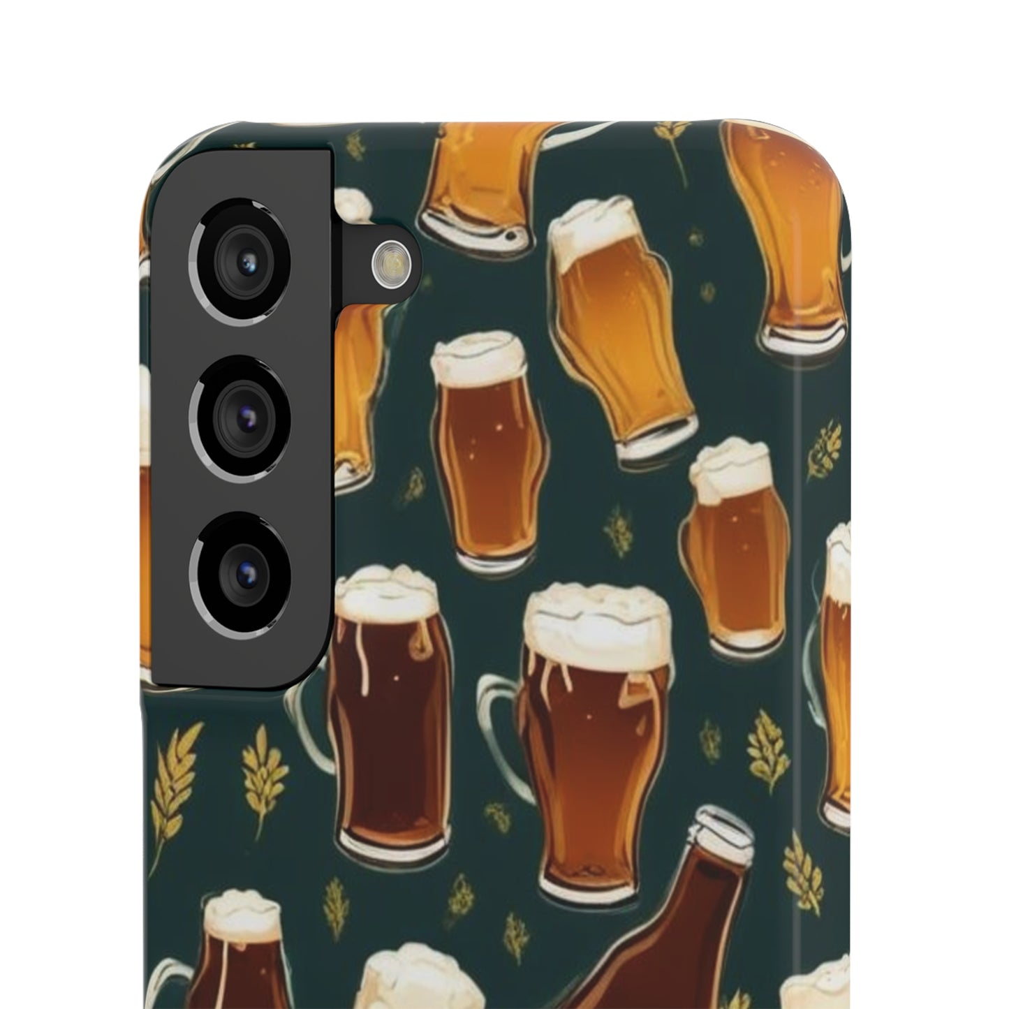 Beer Pattern Snap Cases