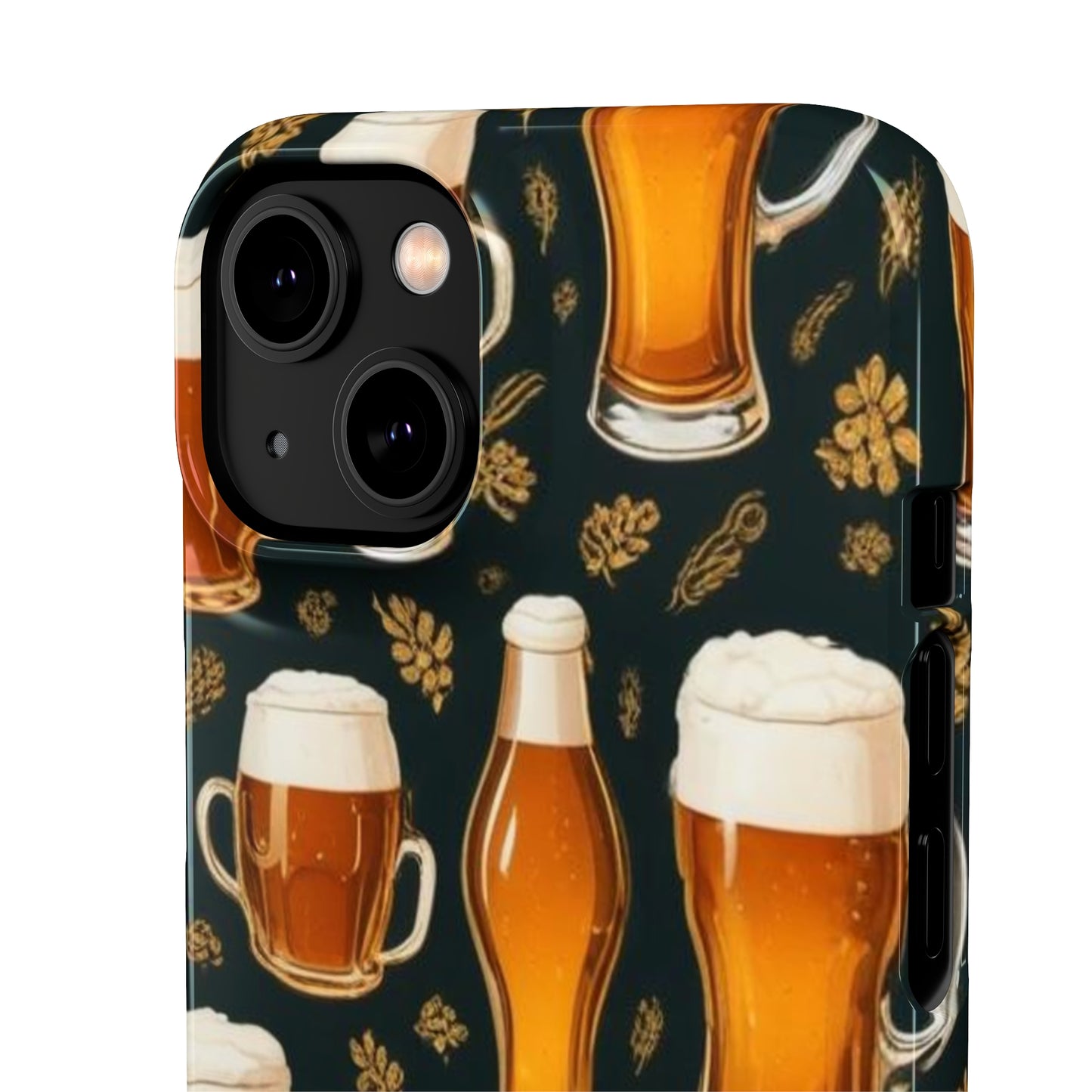 Beer Pattern Snap Cases
