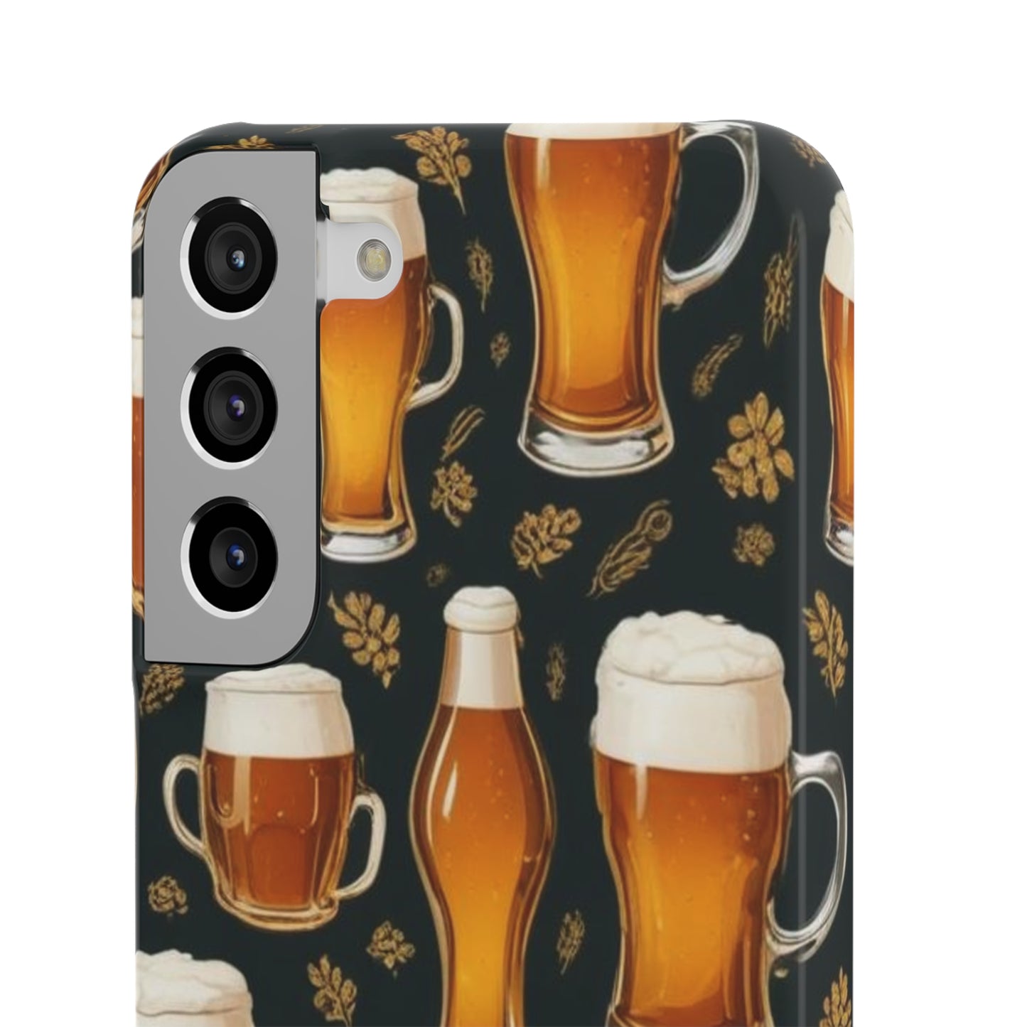 Beer Pattern Snap Cases