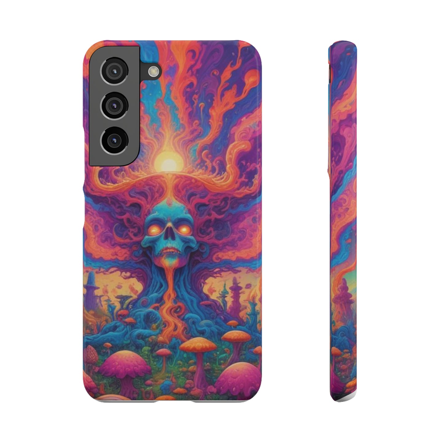 Trippy Pattern Snap Cases