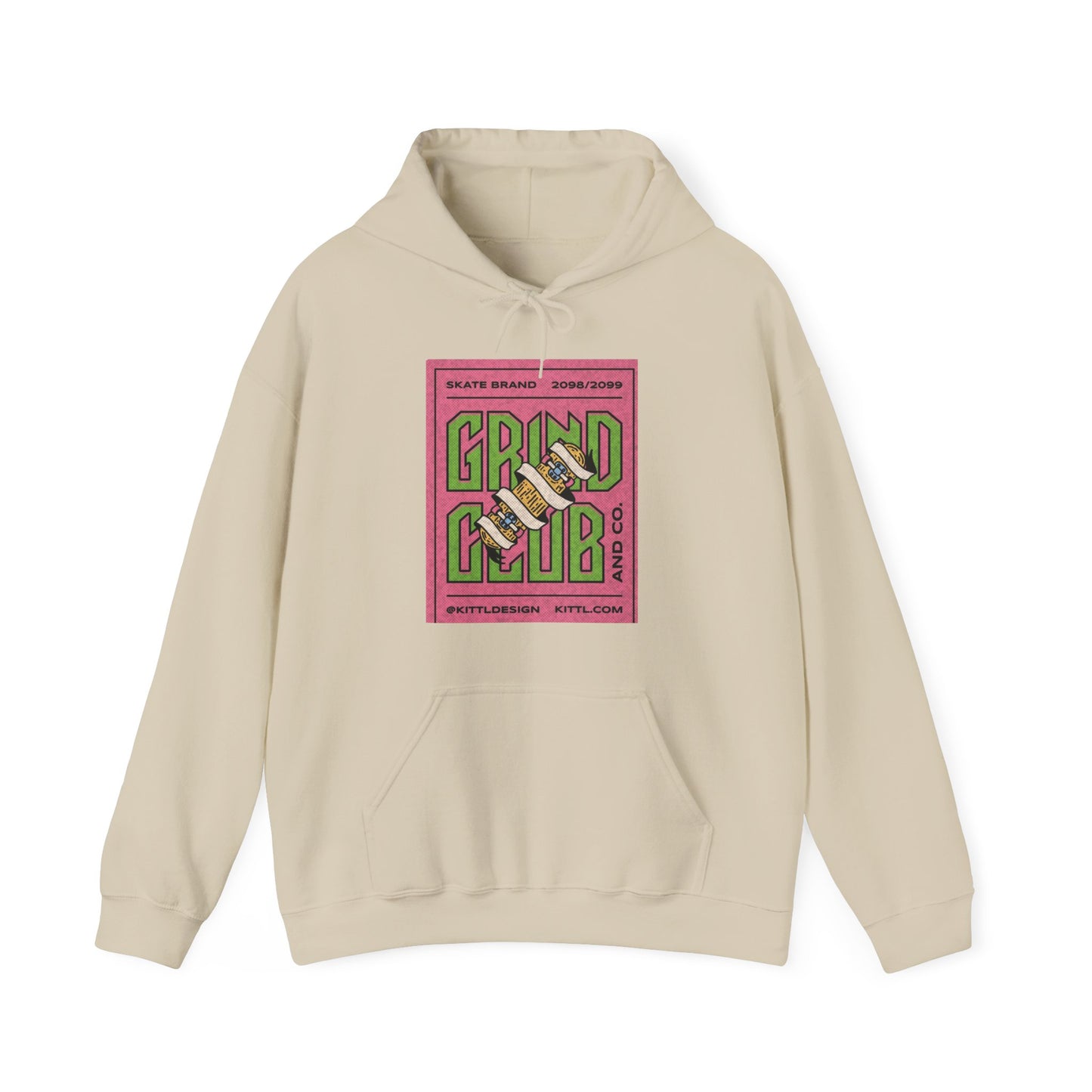 Grind Club  Unisex Heavy Blend™ Hooded Sweatshirt