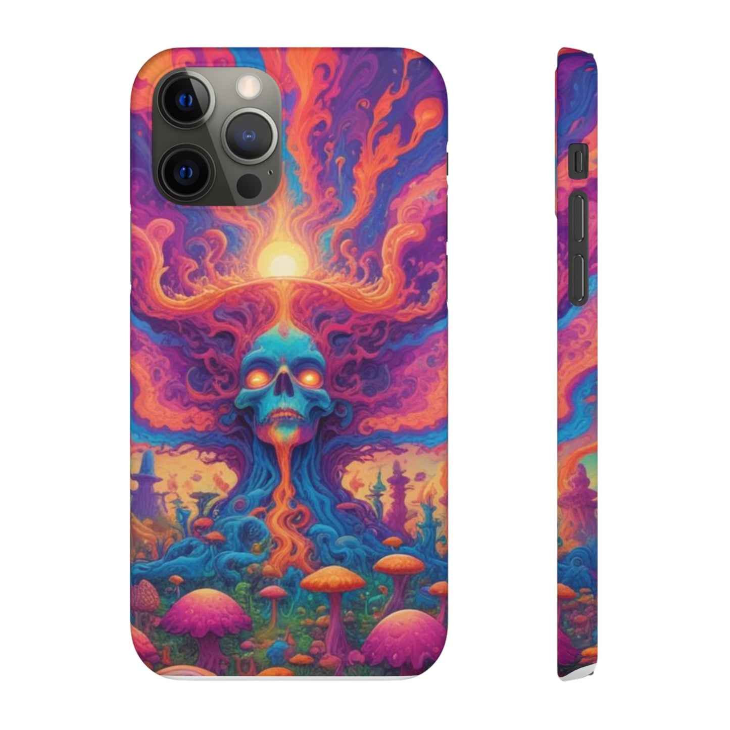 Trippy Pattern Snap Cases