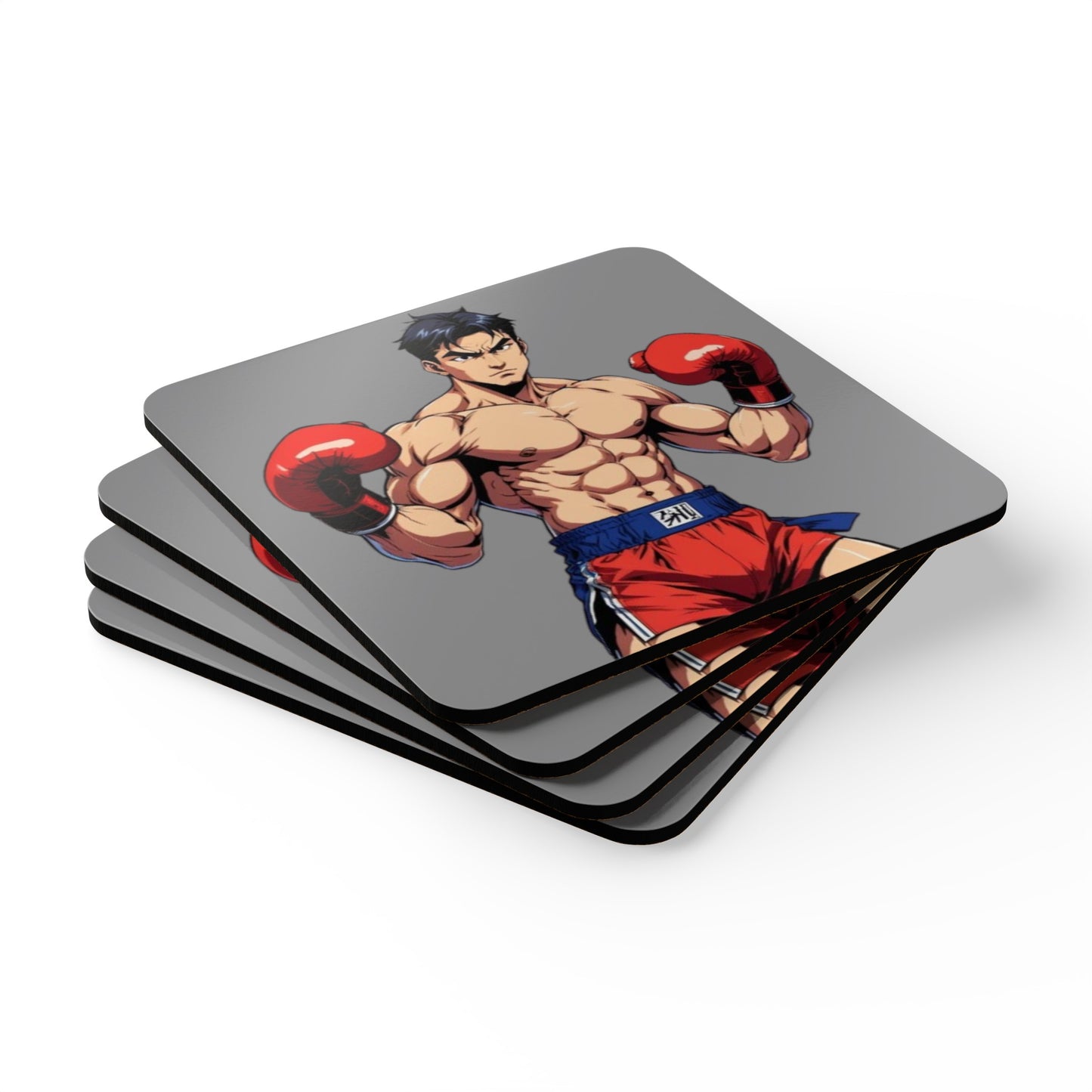Anime Corkwood Coaster Set