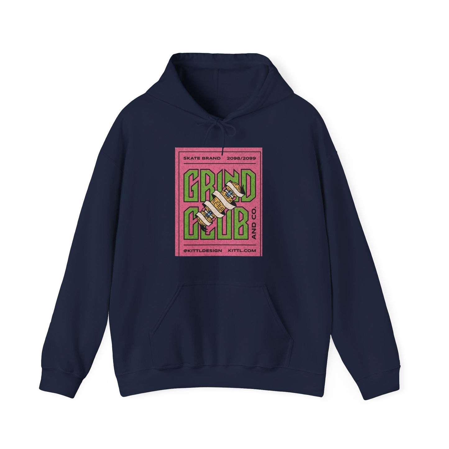 Grind Club  Unisex Heavy Blend™ Hooded Sweatshirt