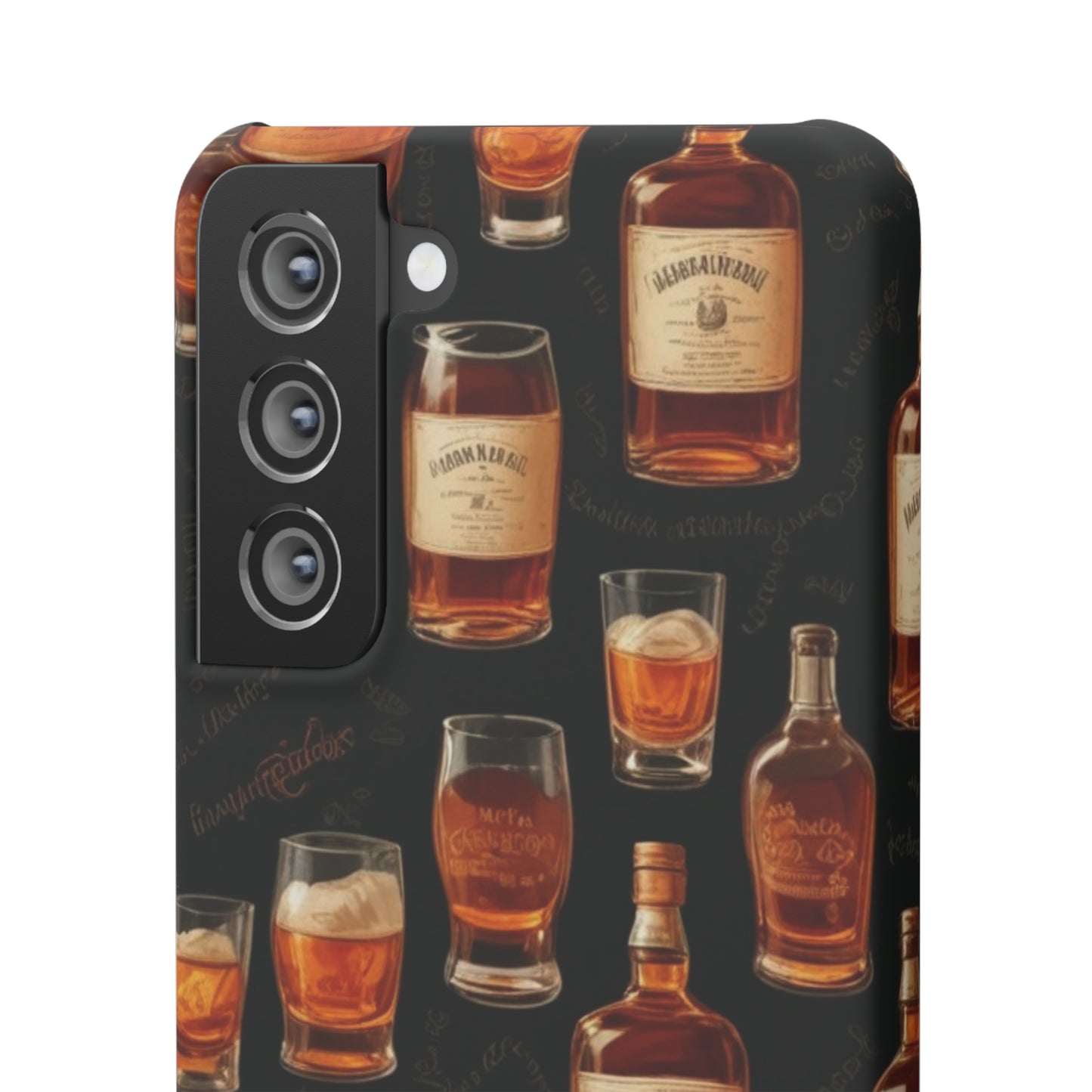 Whiskey Pattern Snap Cases
