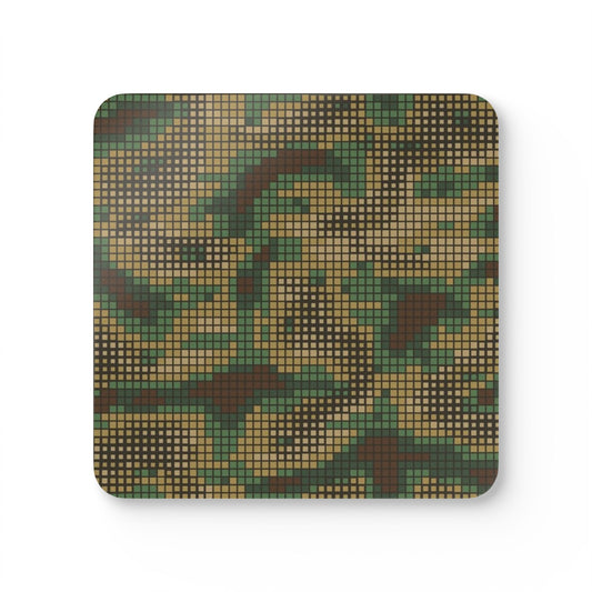 Army Corkwood Coaster Set