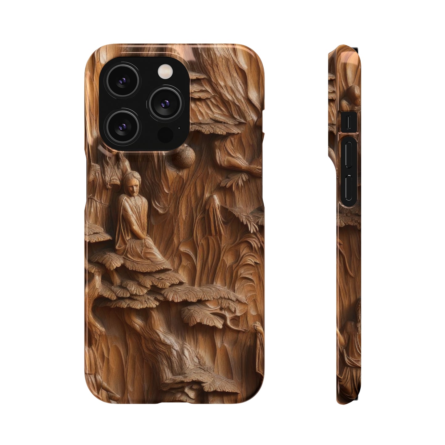 Biblical , Spiritual Carved Wood Phone cover Snap Cases .