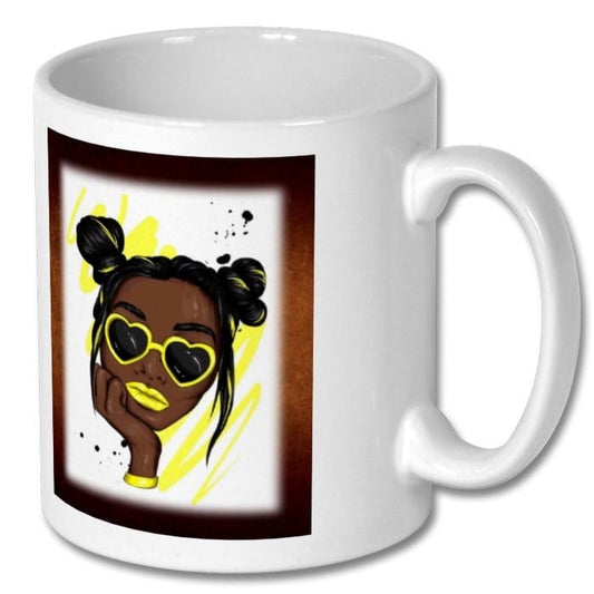 11oz mug is made of brilliant white ceramic material with AAA+ ORCA Mug