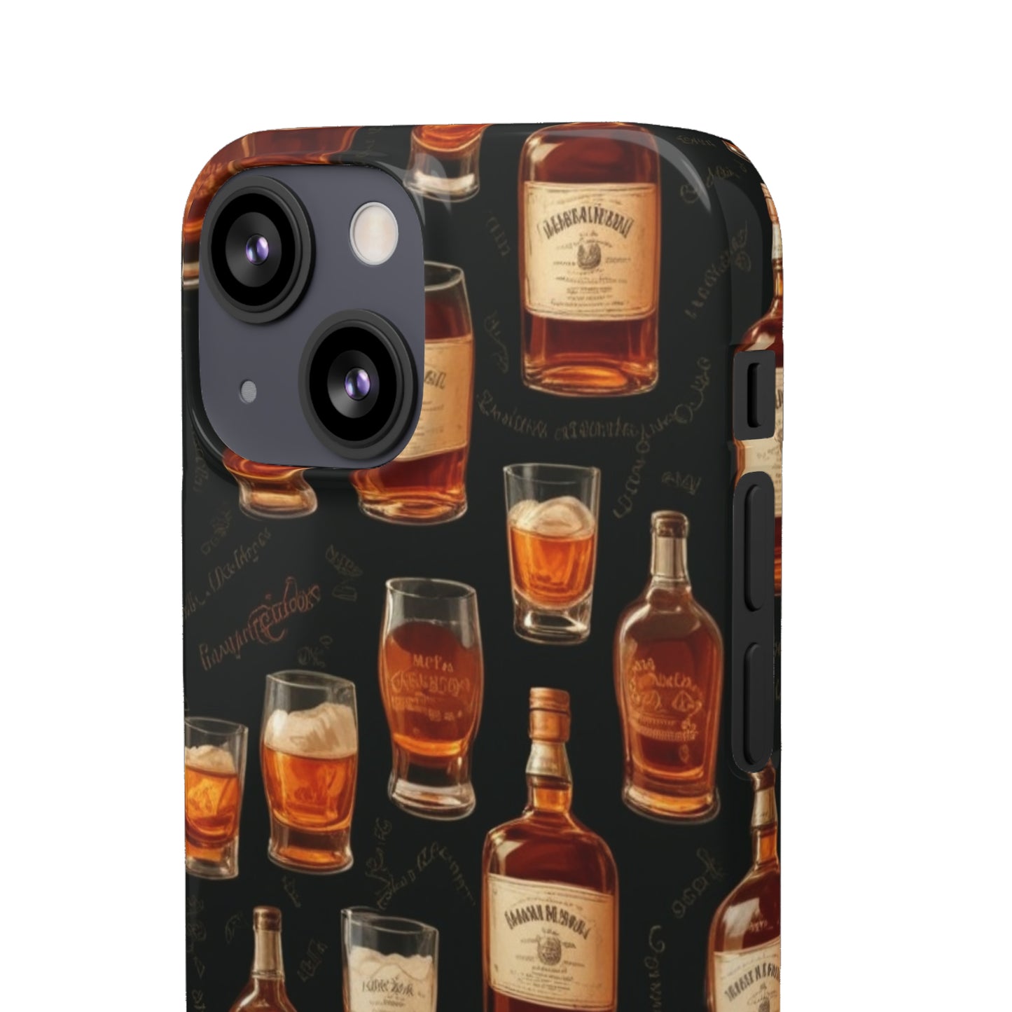 Whiskey Pattern Snap Cases