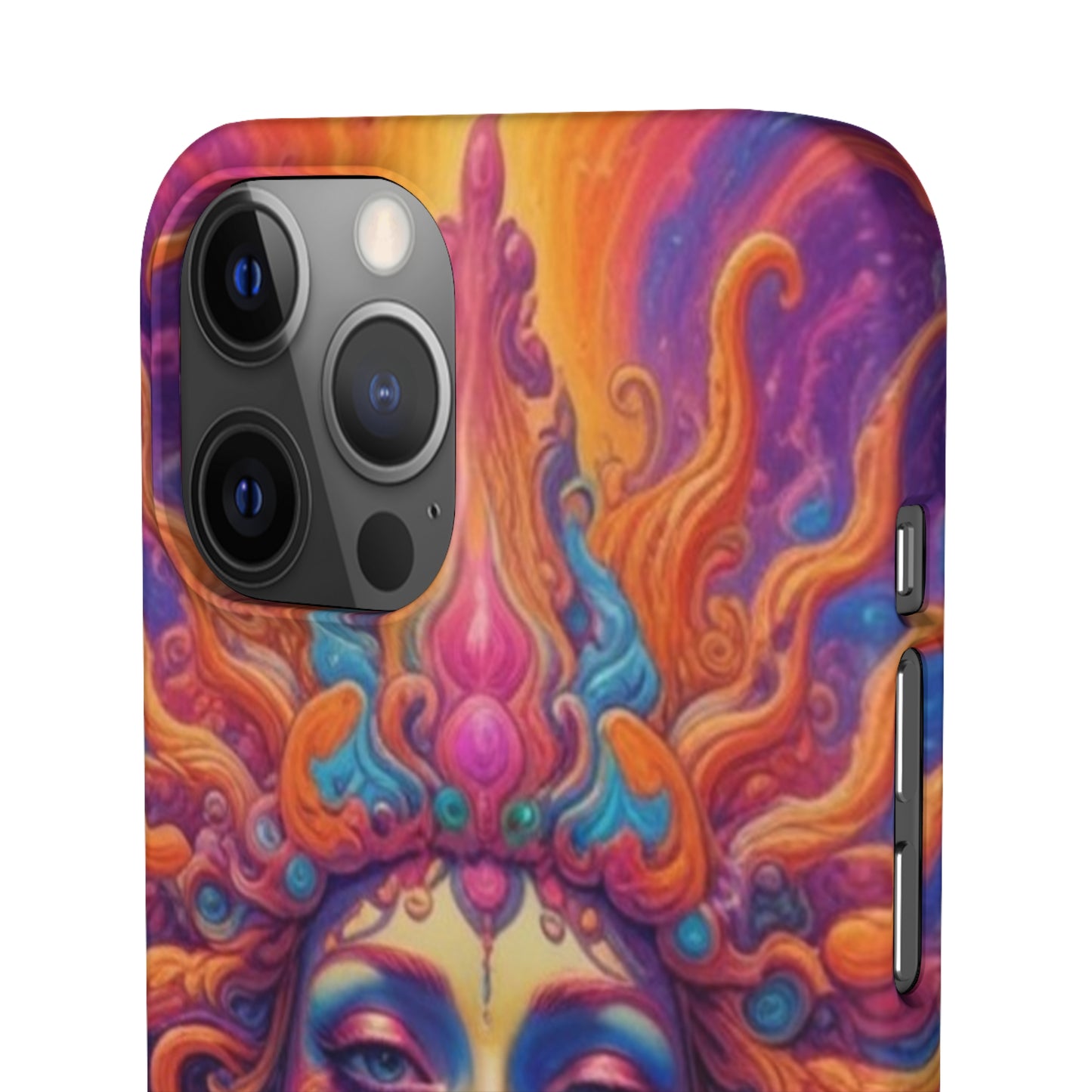Trippy Pattern Snap Cases