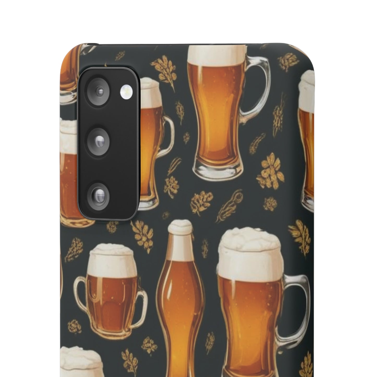 Beer Pattern Snap Cases