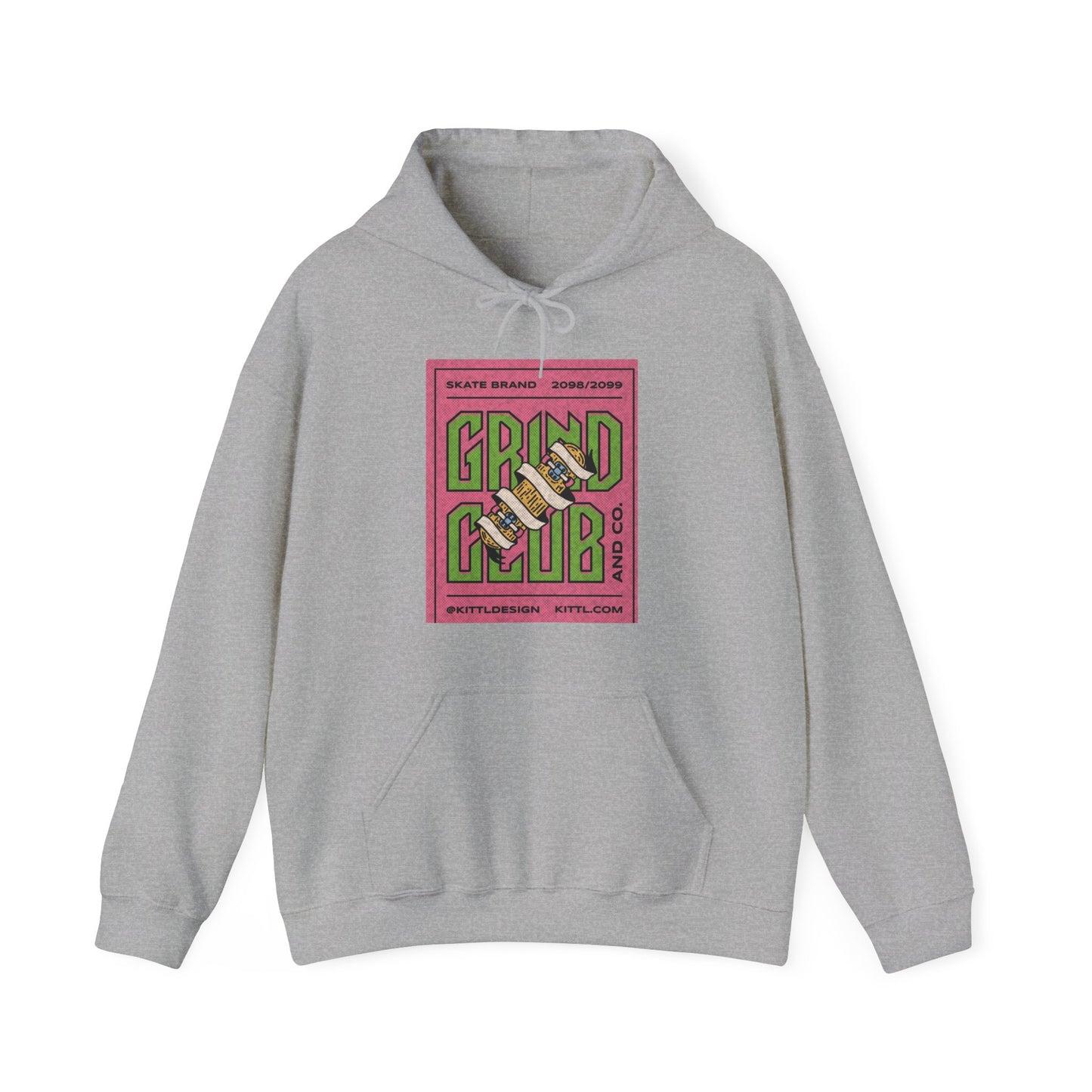 Grind Club  Unisex Heavy Blend™ Hooded Sweatshirt