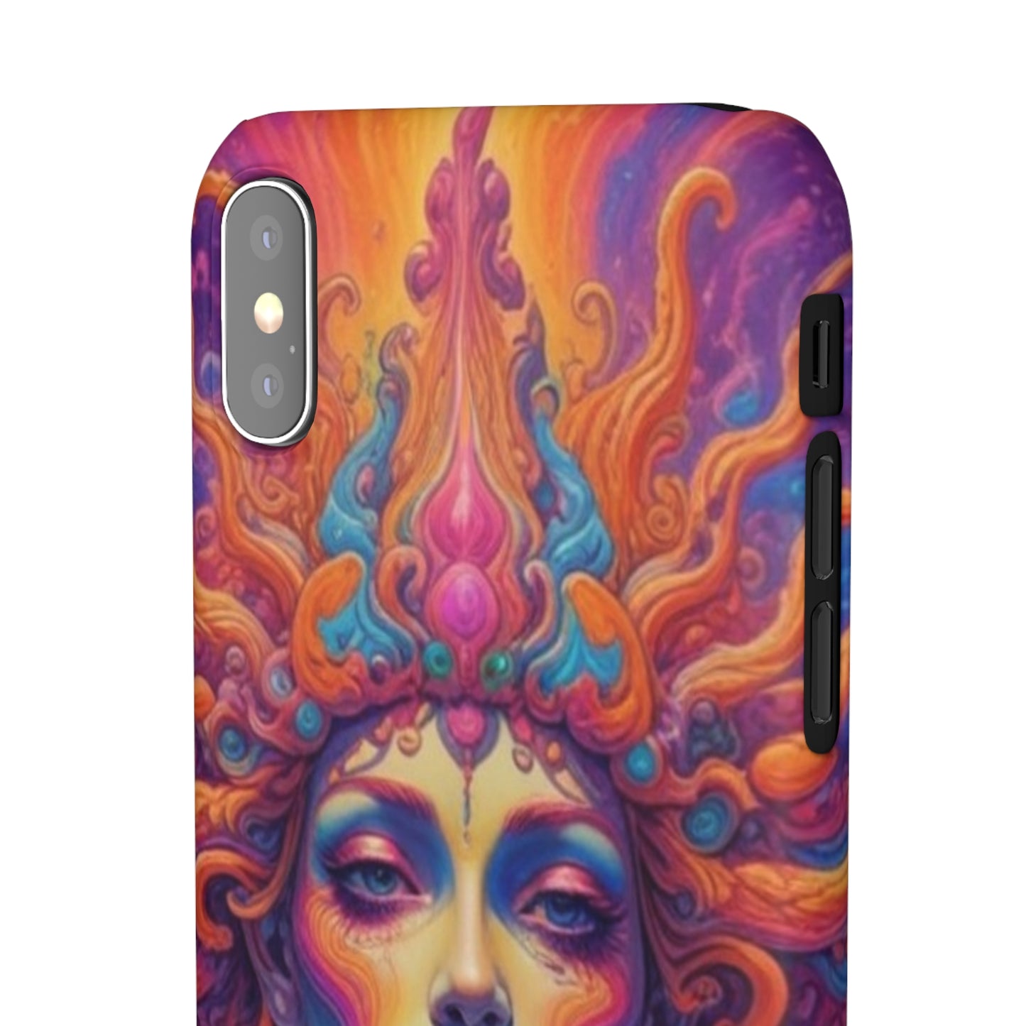 Trippy Pattern Snap Cases
