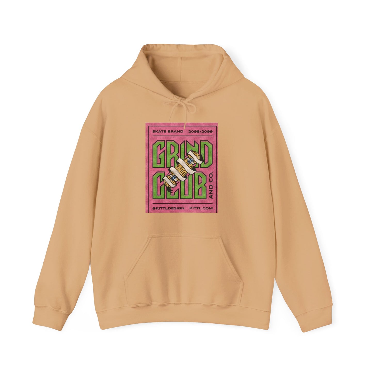 Grind Club  Unisex Heavy Blend™ Hooded Sweatshirt
