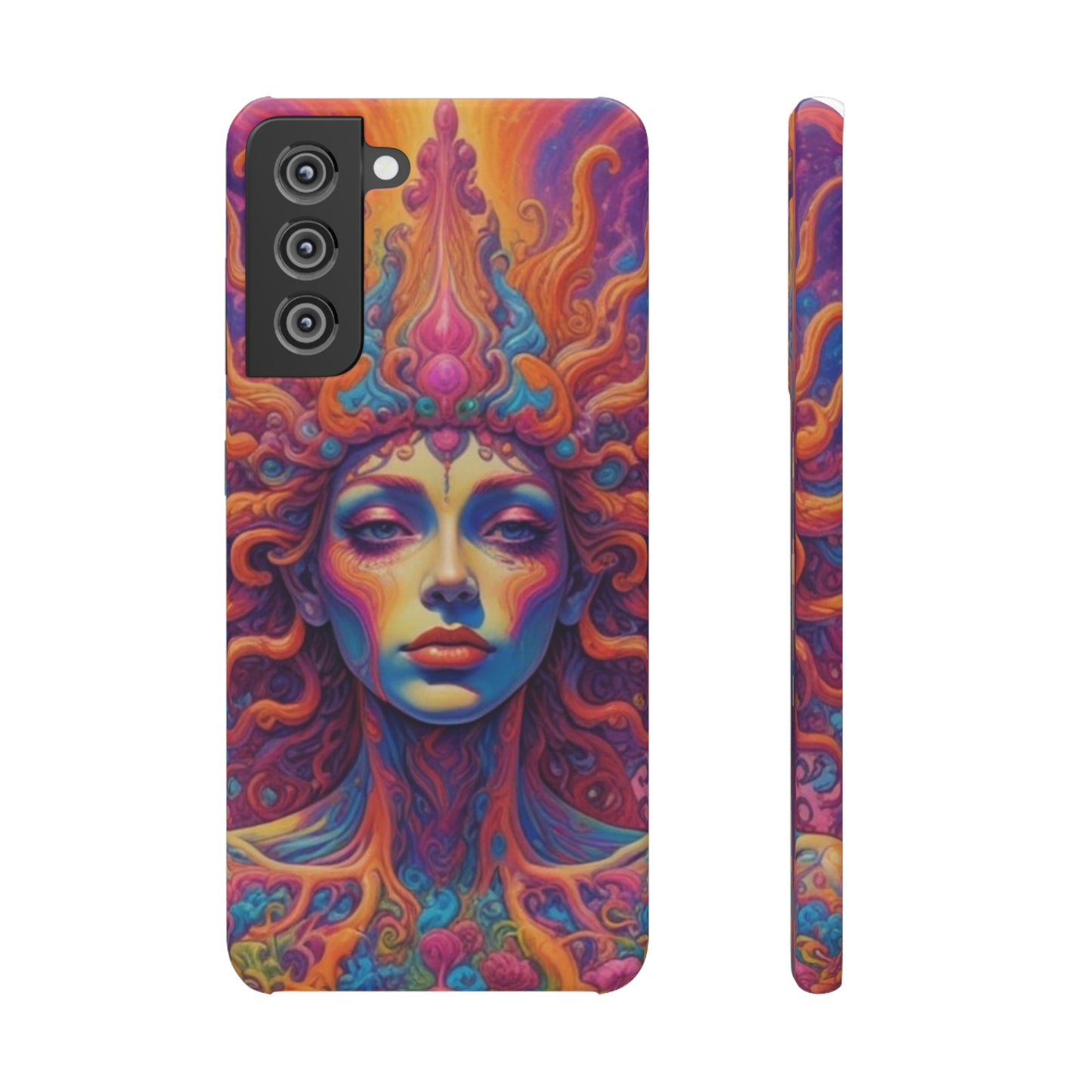 Trippy Pattern Snap Cases