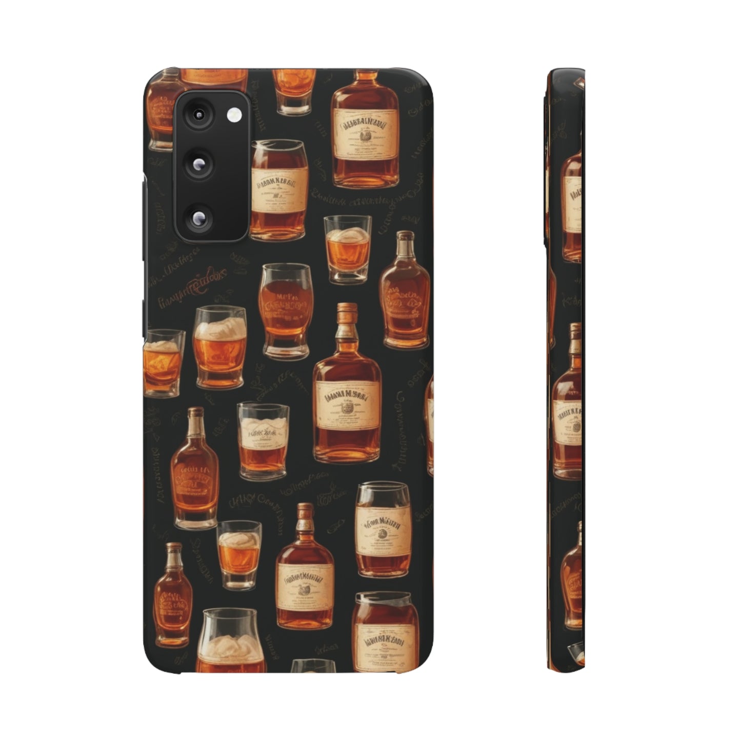 Whiskey Pattern Snap Cases