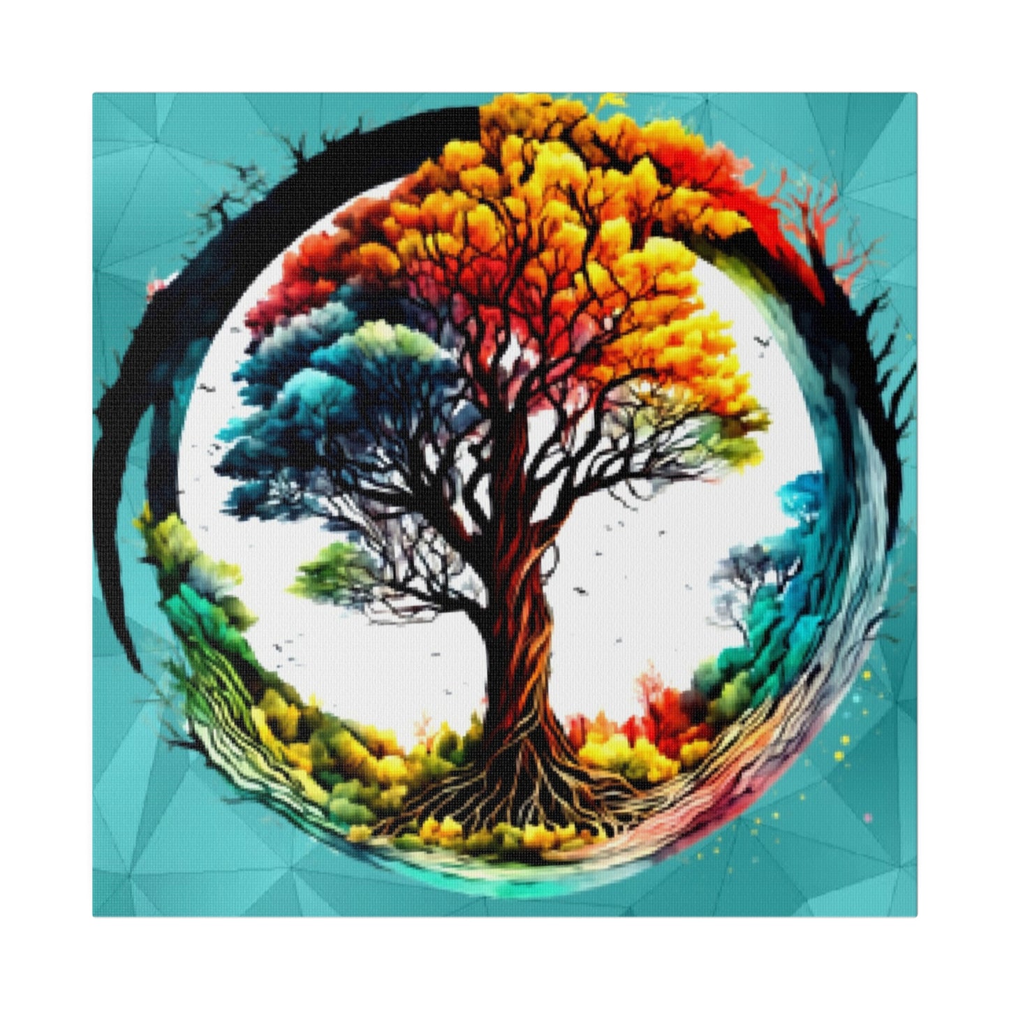 Tree of Life art canvas tree of knowledge art print gift wall