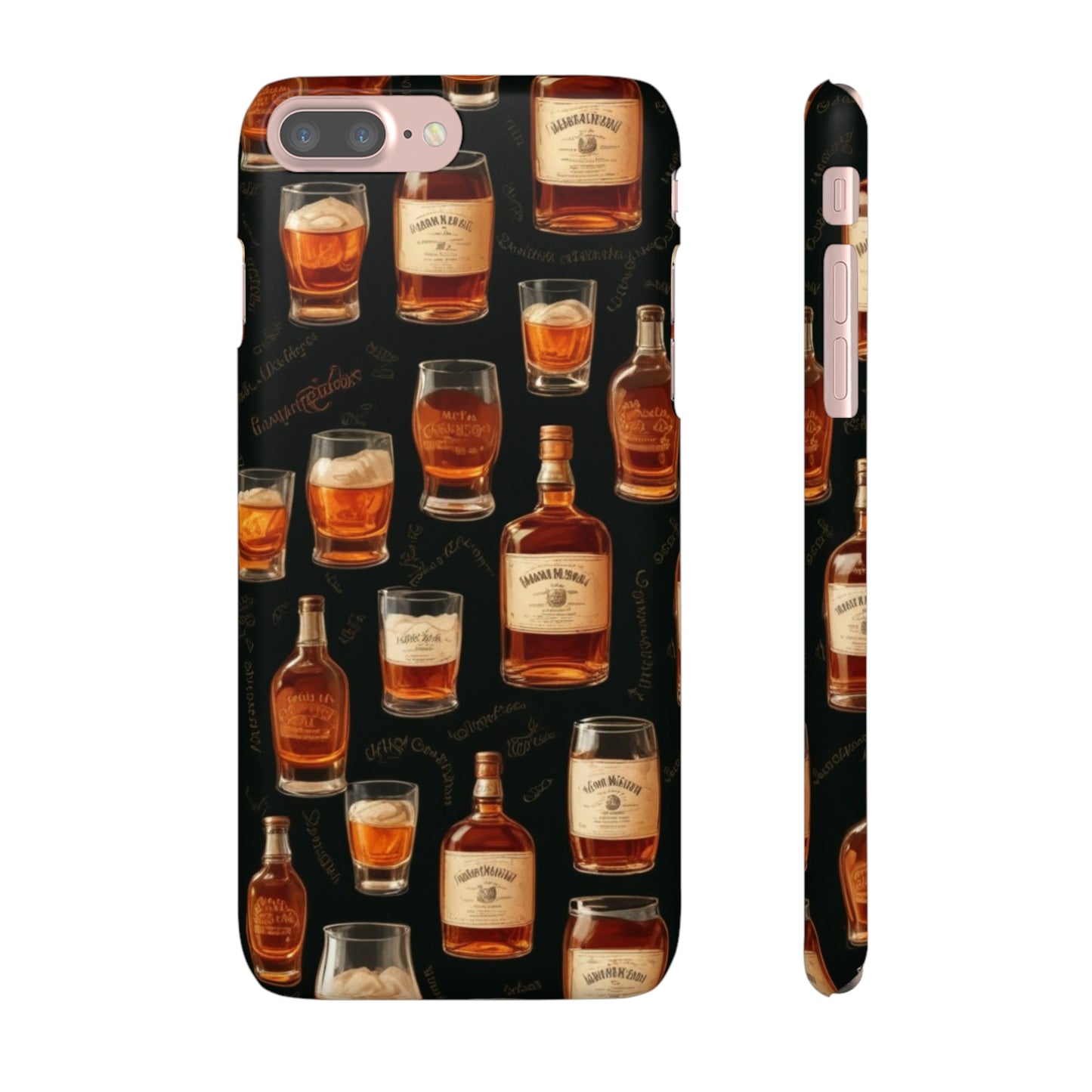 Whiskey Pattern Snap Cases