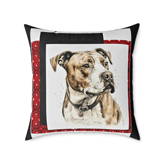 Square Poly Canvas Pillow