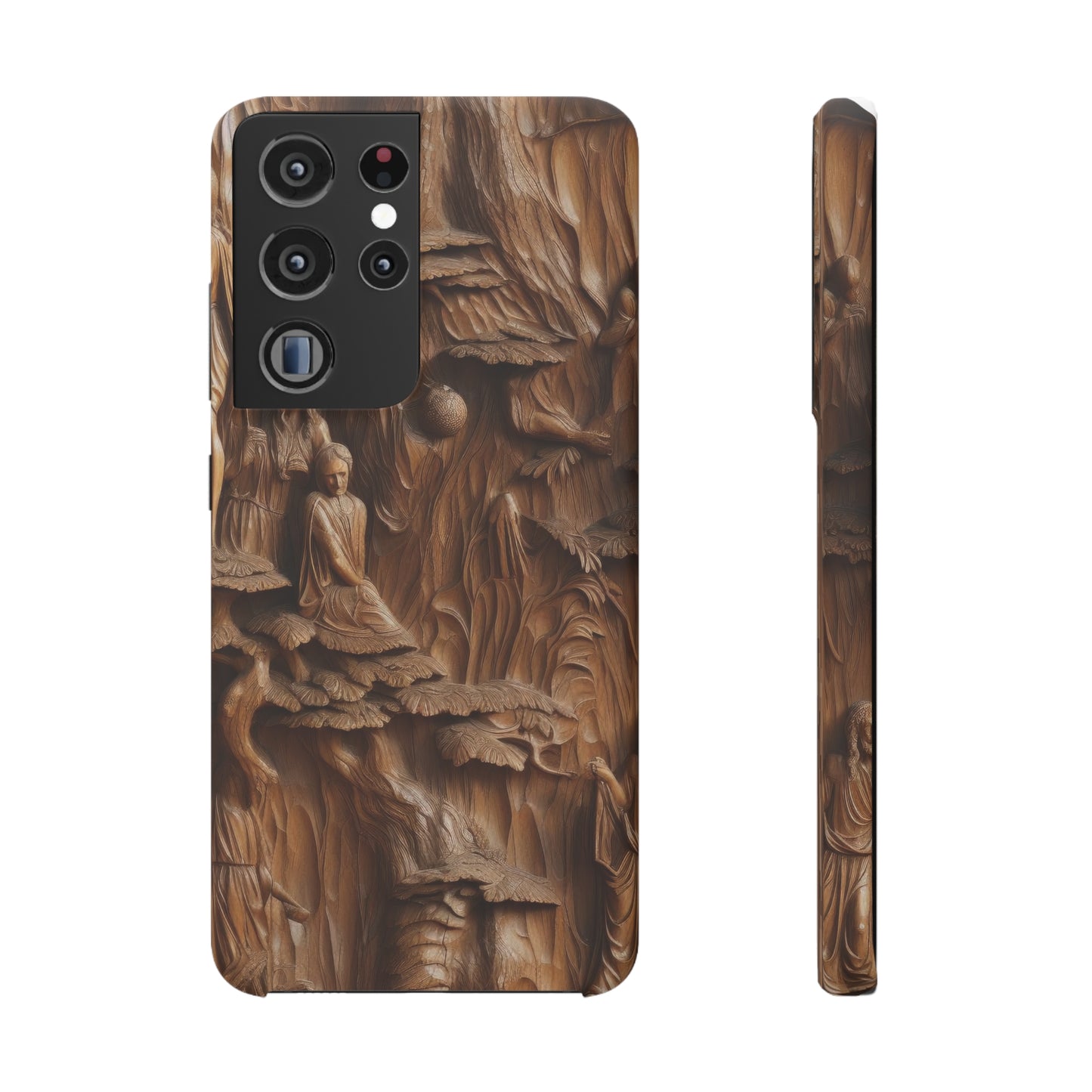 Biblical , Spiritual Carved Wood Phone cover Snap Cases .