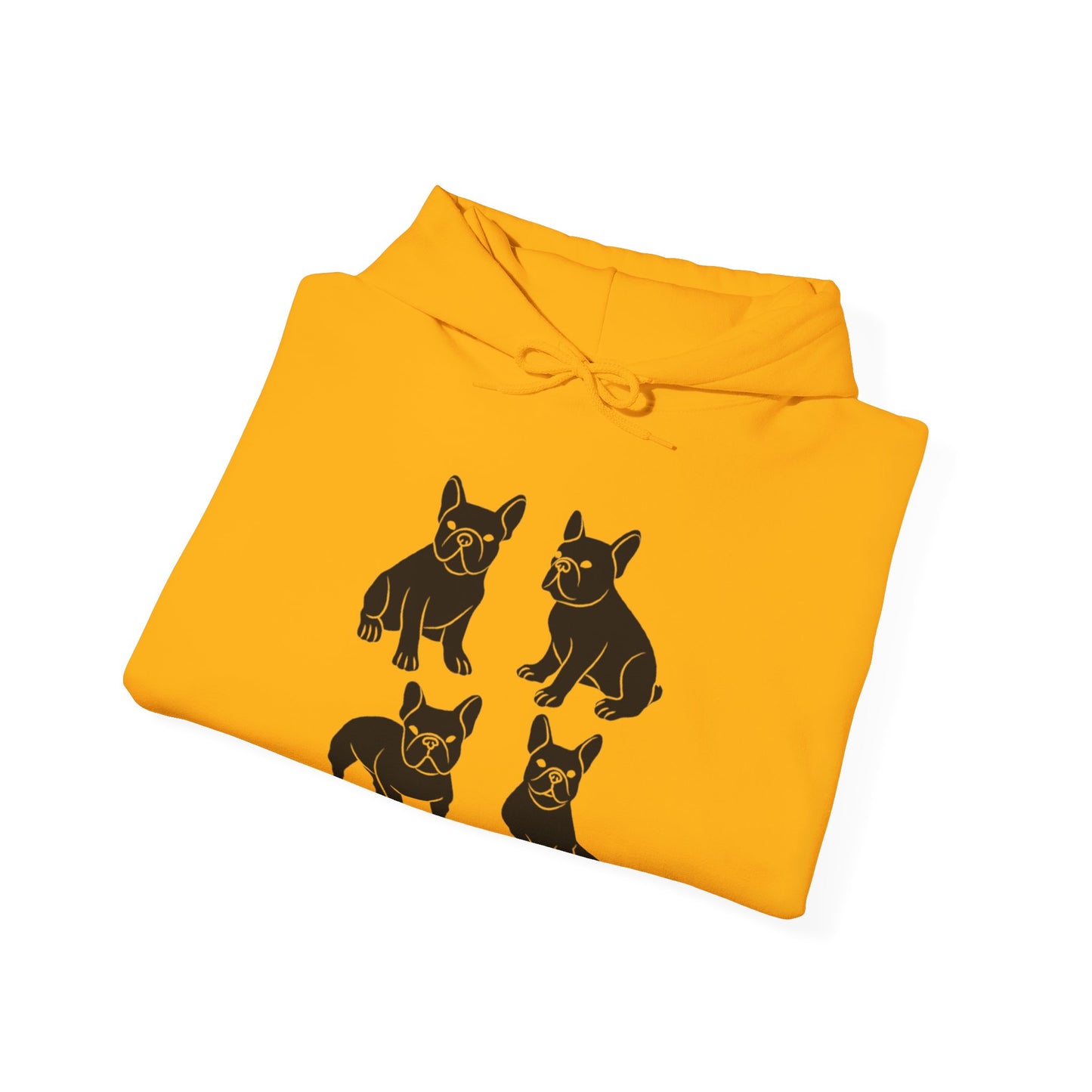 French Bulldog ,Pet Lover Prin T Unisex Heavy Blend™ Hooded Sweatshirt Dog Lover, bulldog G ift, Prin T Hoodie, Animal Lover, Frenchie  Hoodie.