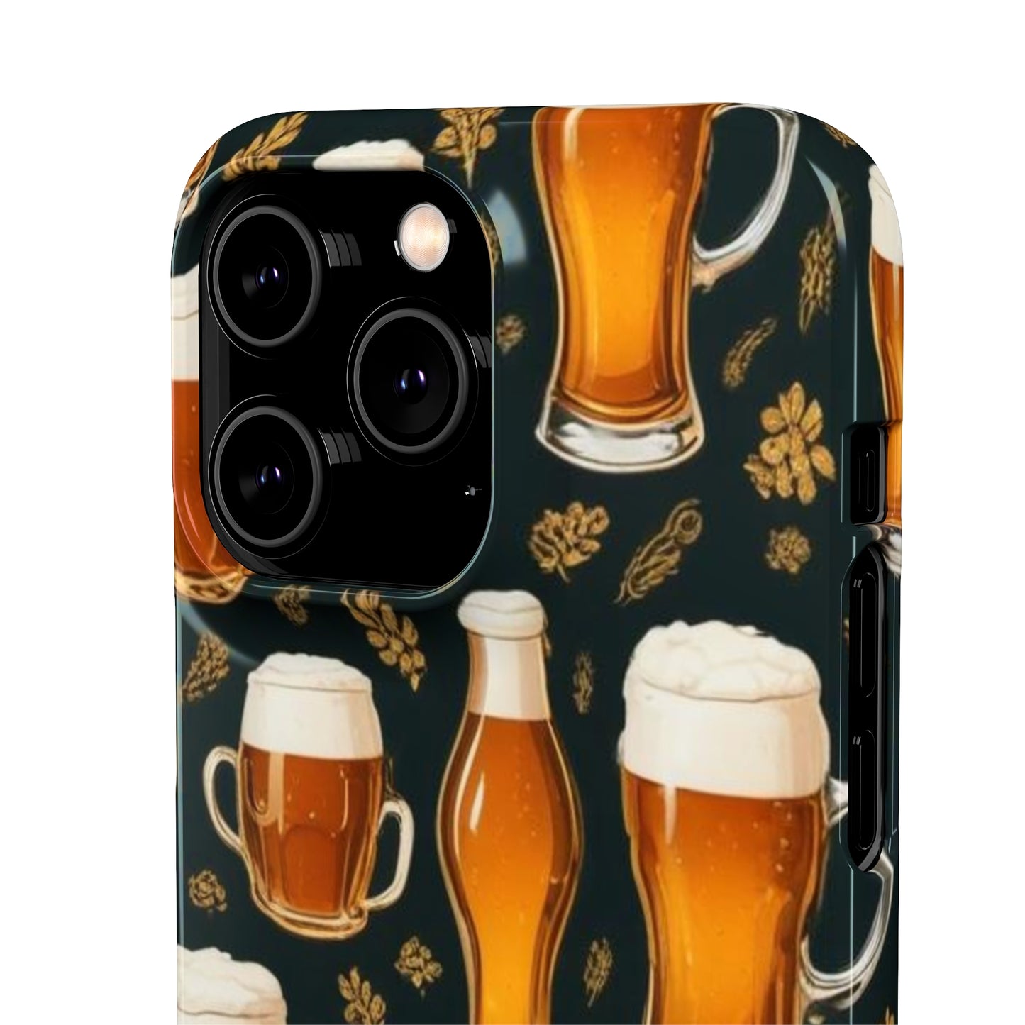 Beer Pattern Snap Cases