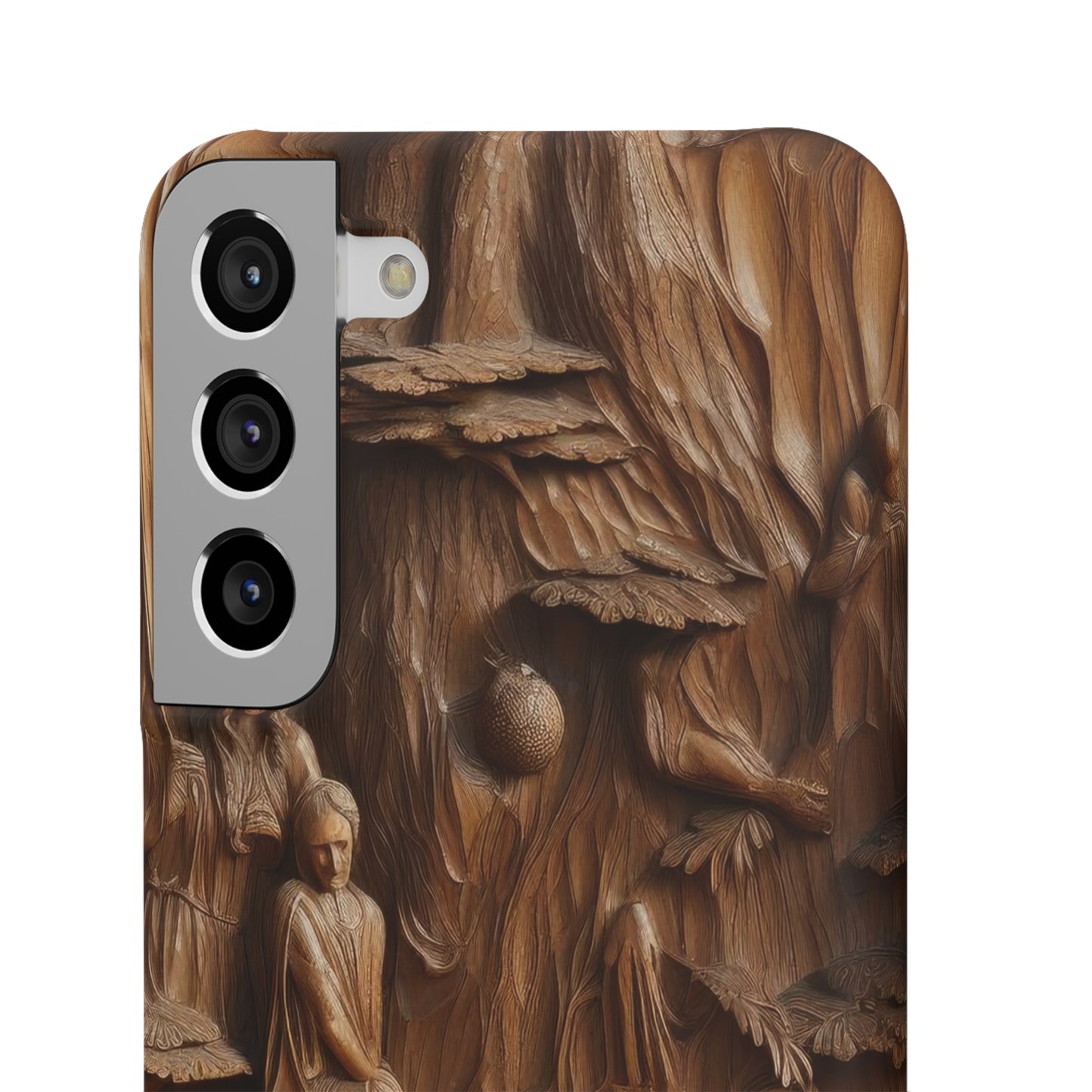 Biblical , Spiritual Carved Wood Phone cover Snap Cases .