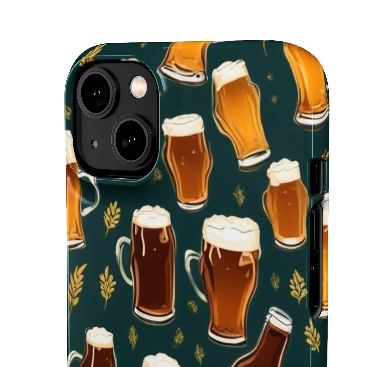 Beer Pattern Snap Cases
