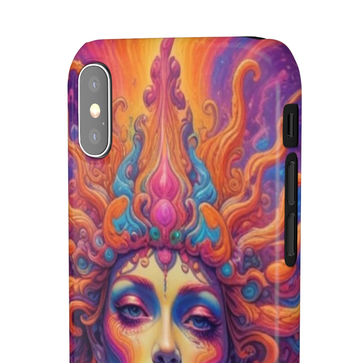 Trippy Pattern Snap Cases