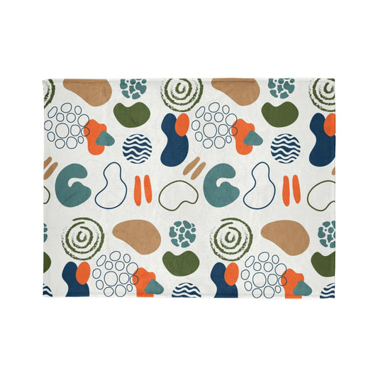 60s patterns  Soft Polyester Blanket