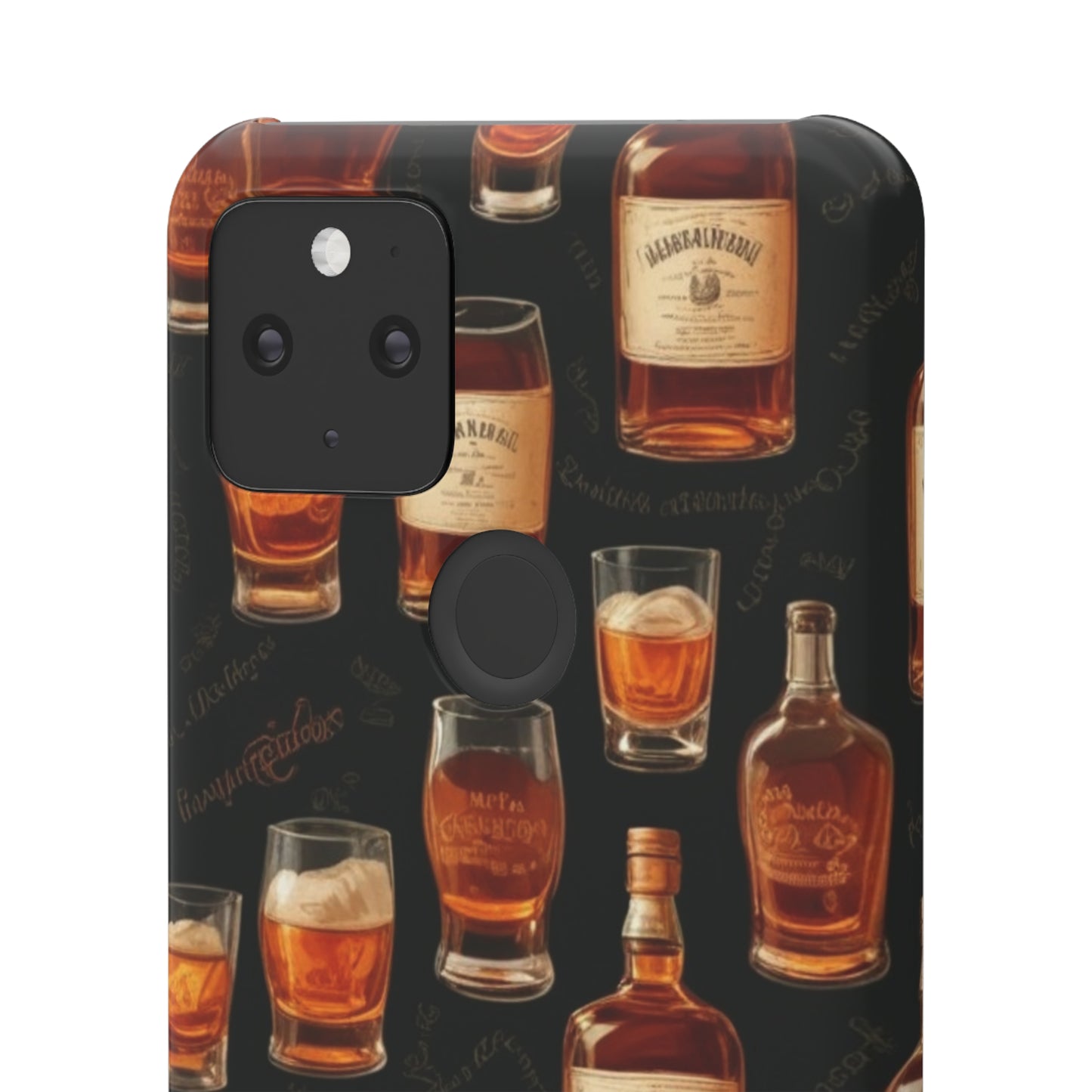 Whiskey Pattern Snap Cases